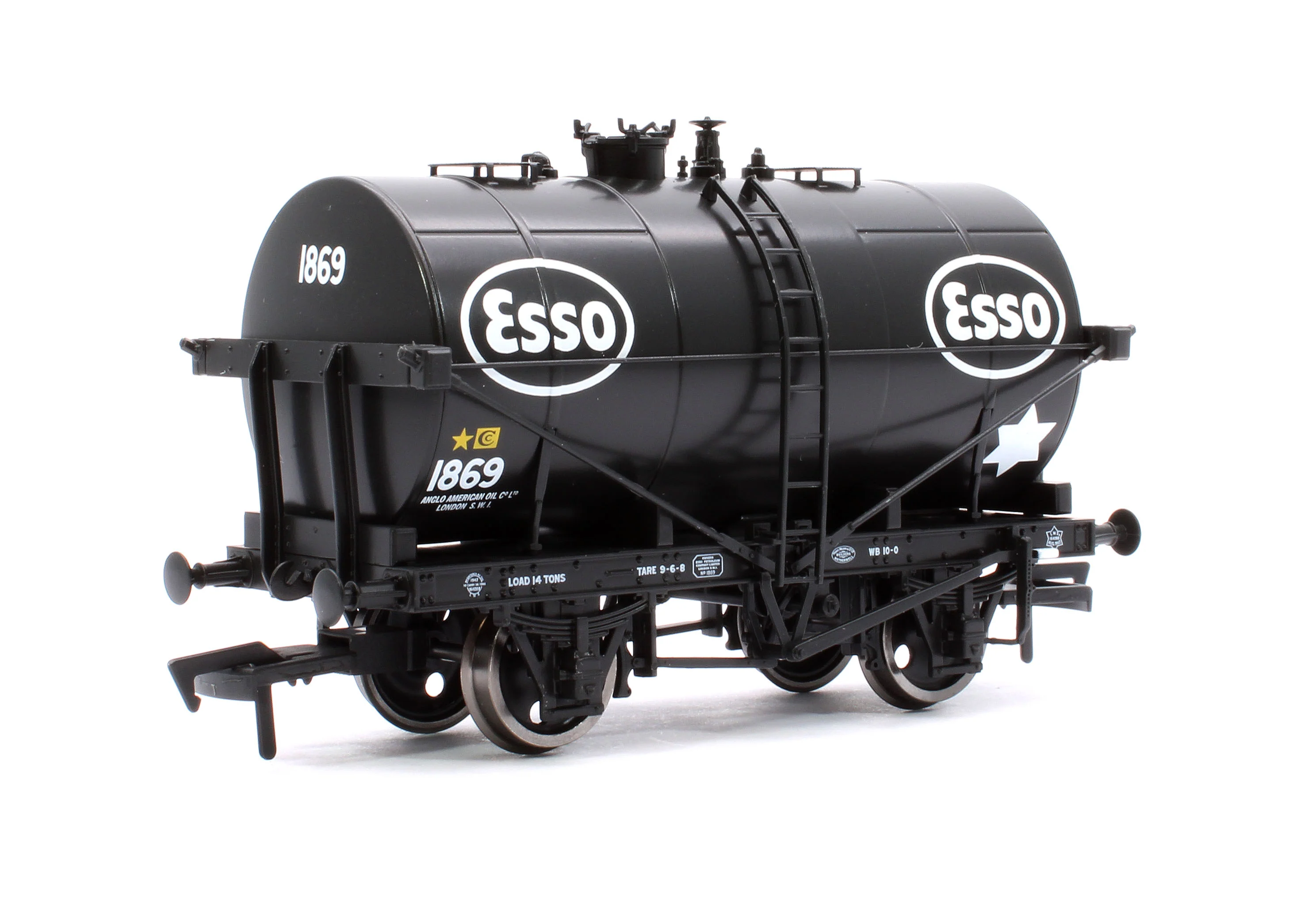 4F-059-002 14T Tank Wagon Class B Esso Black 1869