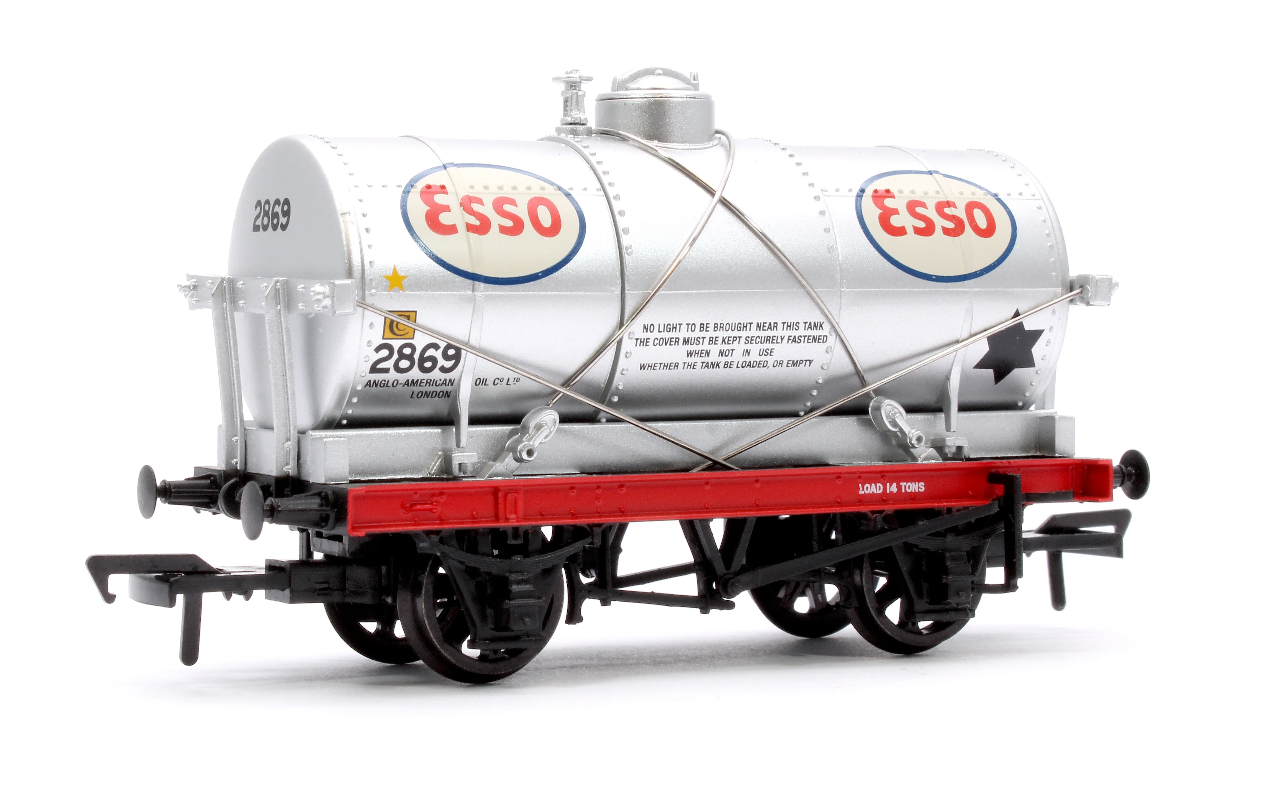 37-684B 14T Tank Wagon 'Esso' Silver No. 2869 - Image 3