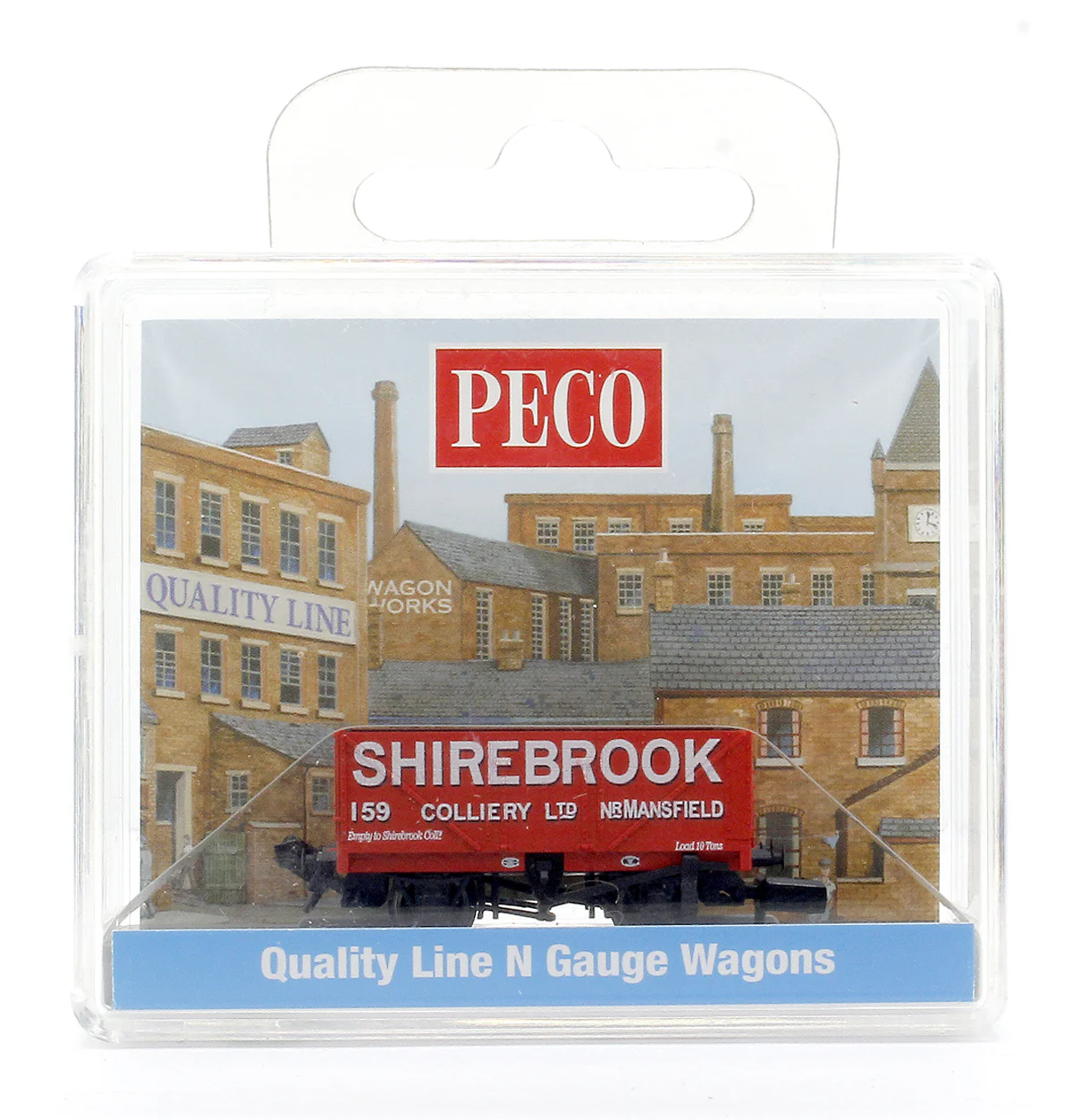 NR7007P 9ft 7 plank open wagon, Shirebrook No.159 - Image 4