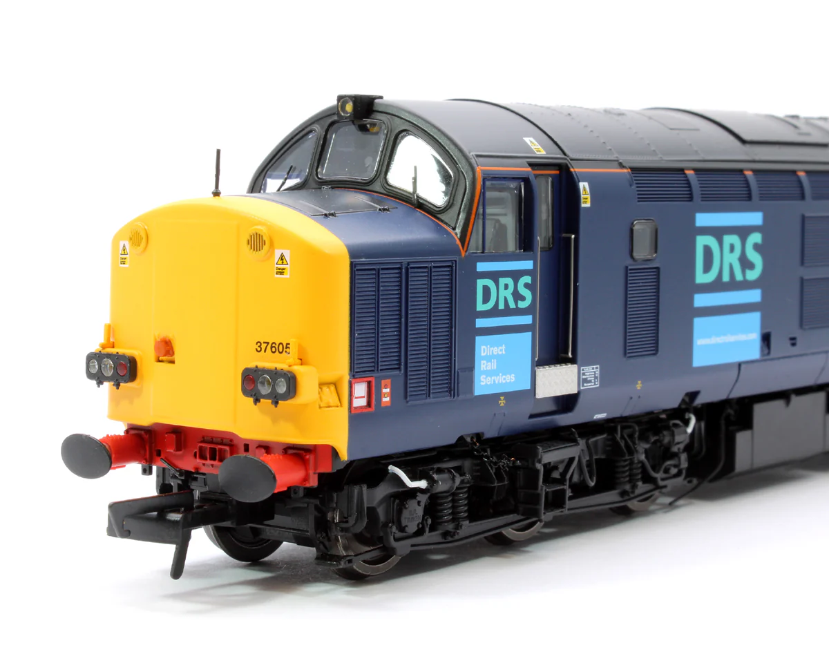 Class 37/6 37605 Original DRS Livery Diesel Locomotive - Image 6