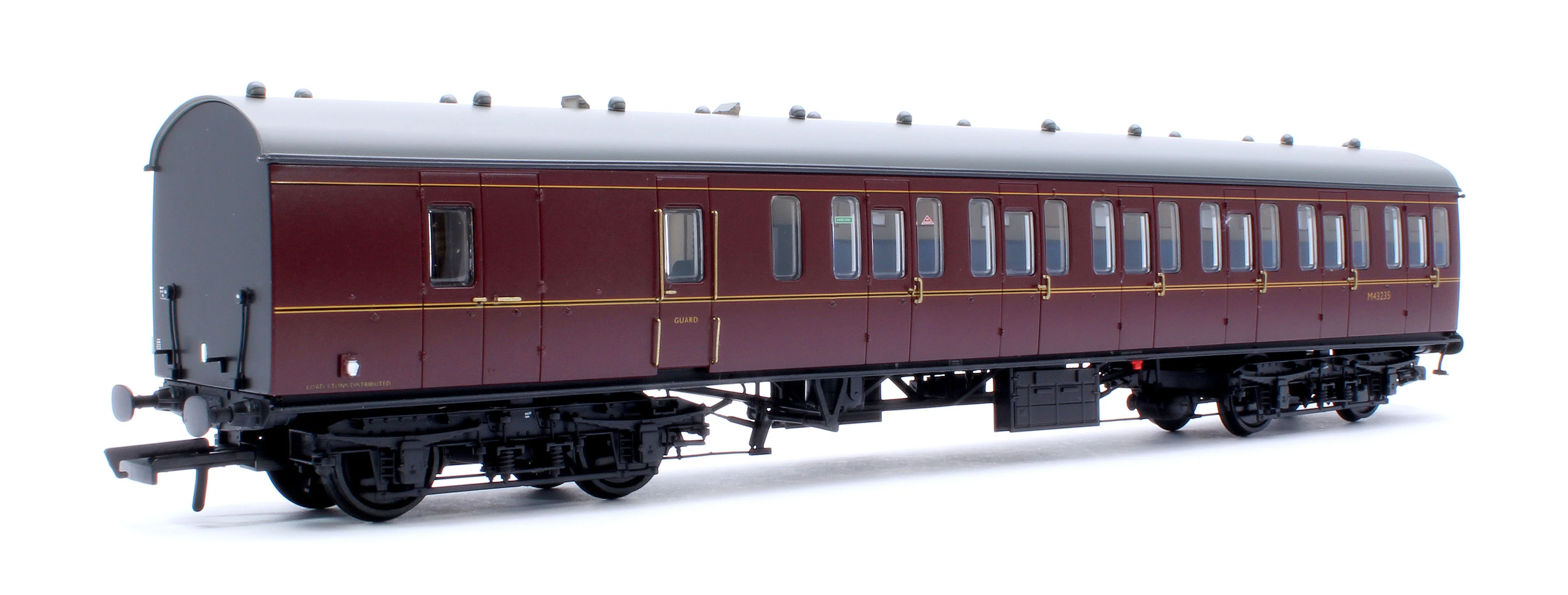 ACC2352 BR Mk1 57' Non-Gangway Coach - BS - Lined Maroon (Low position) M43235