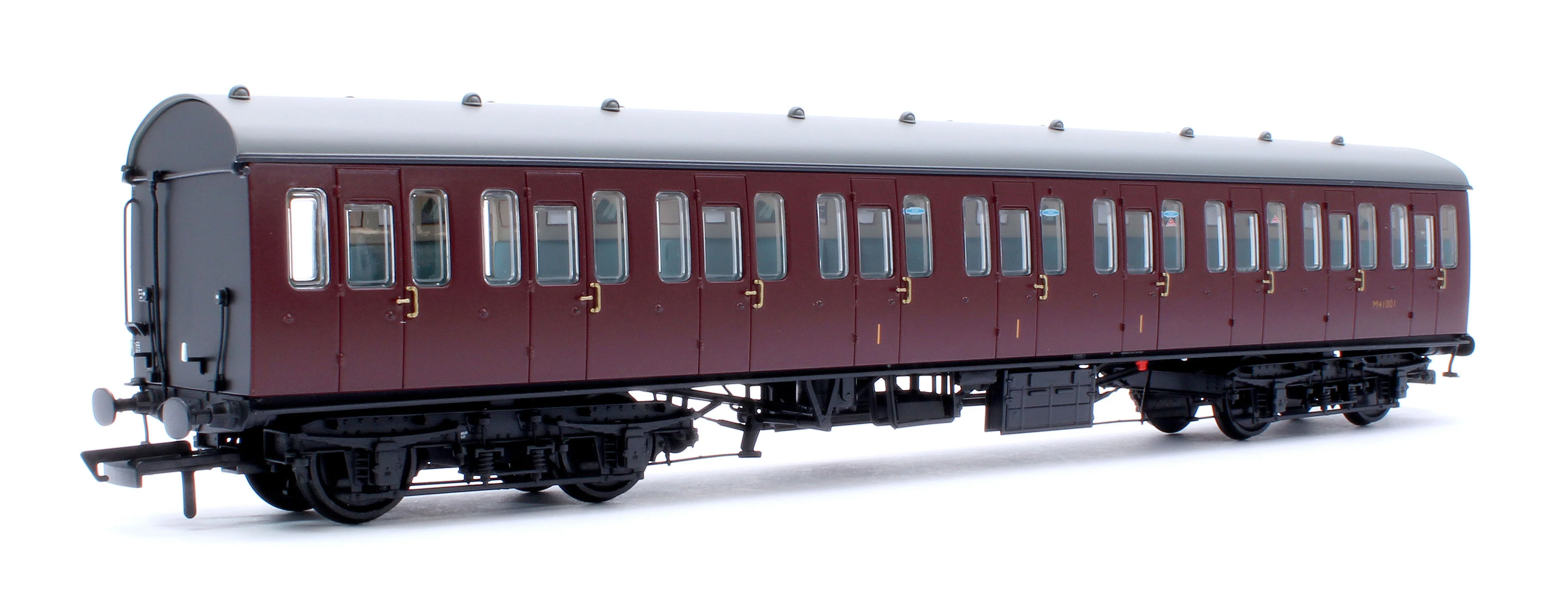 ACC2357 BR Mk1 57' Non-Gangway Coach - C - Plain Maroon M41001