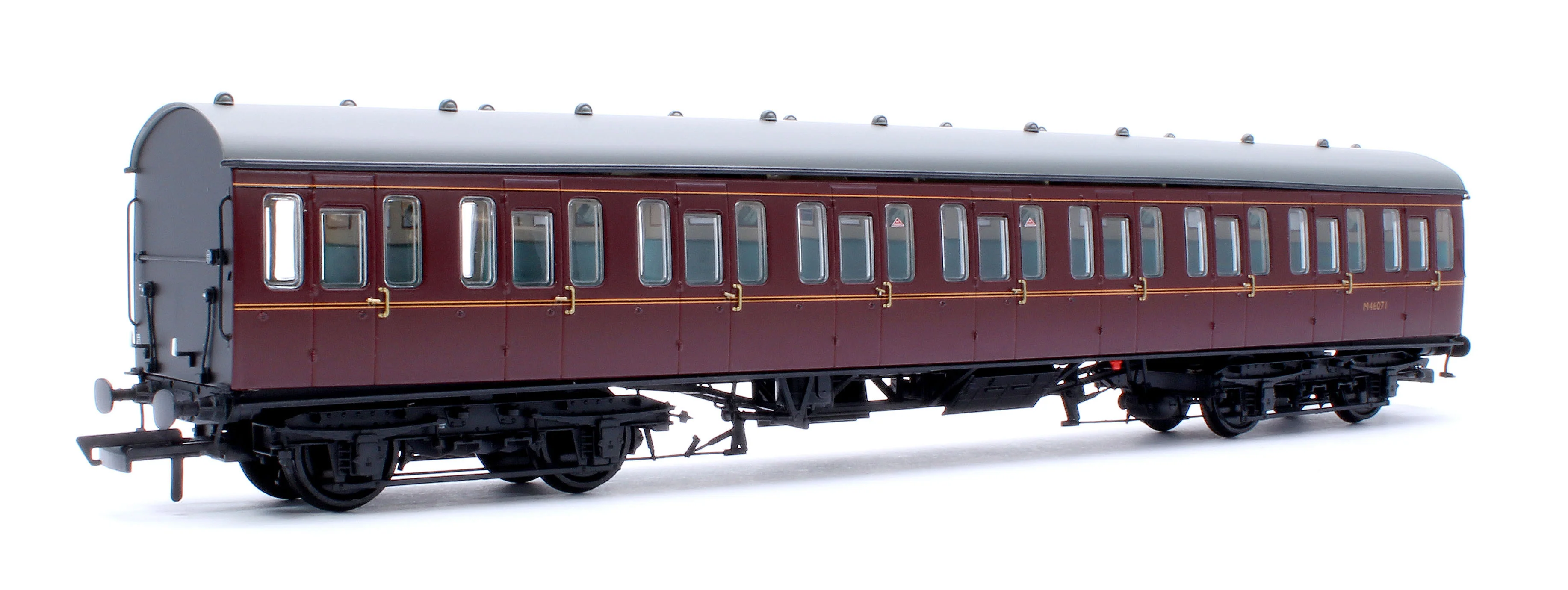 ACC2371 BR Mk1 57' Non-Gangway Coach - S - Lined Maroon (Low position) M46071