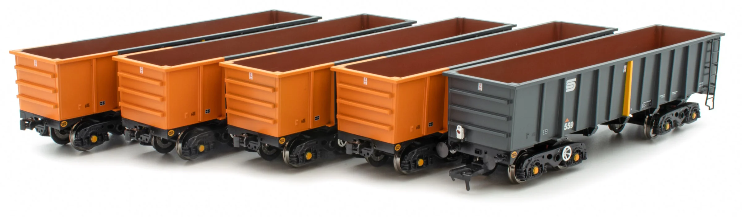 Set of 5 PTA - BSc Consett/Teesside (Pre-TOPS) Wagons - Pack 2