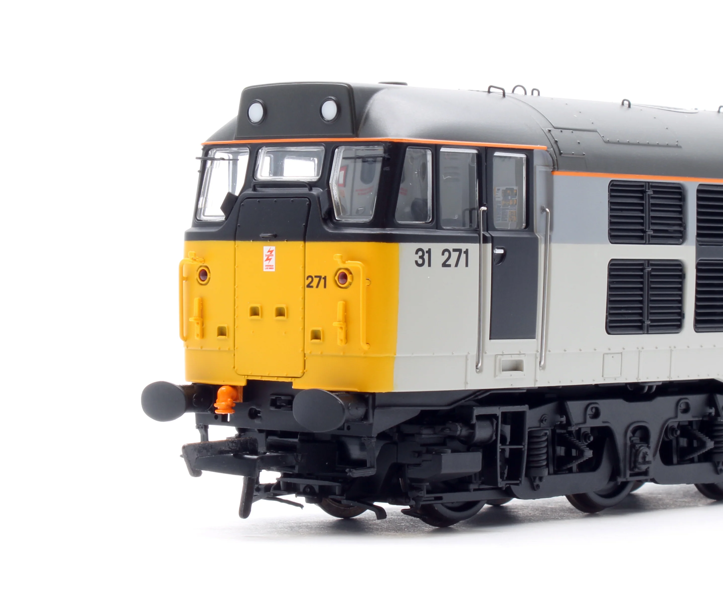 Class 31 31271 Railfreight Construction Sector Triple Grey Diesel Locomotive - Image 7