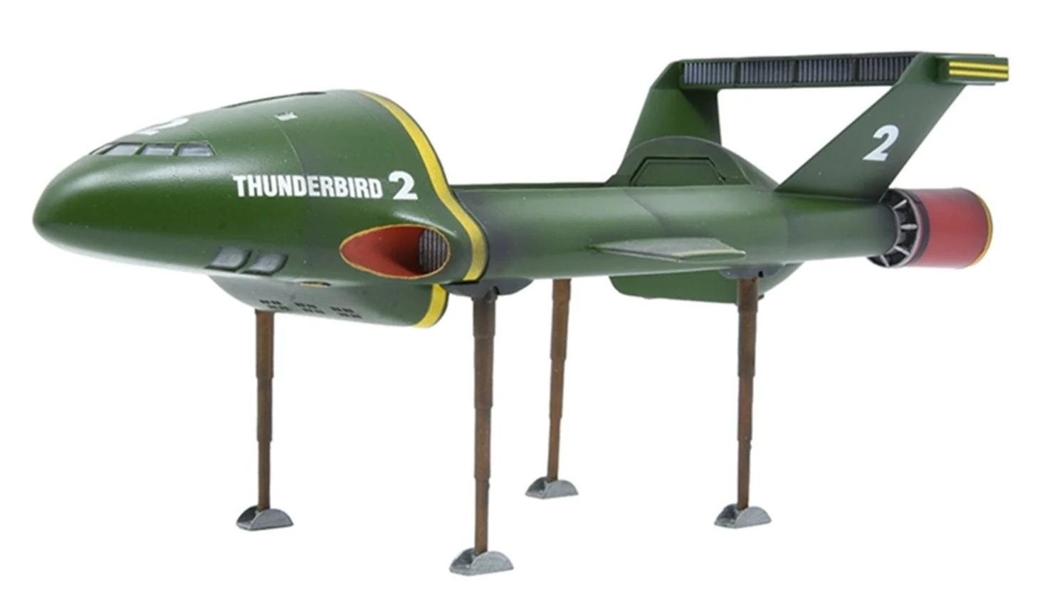 Thunderbird 2 with Thunderbird 4 Model Kit - Image 3