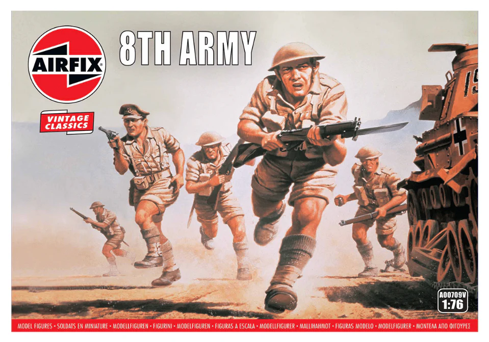 A00709V WWII British 8th Army Model Kit