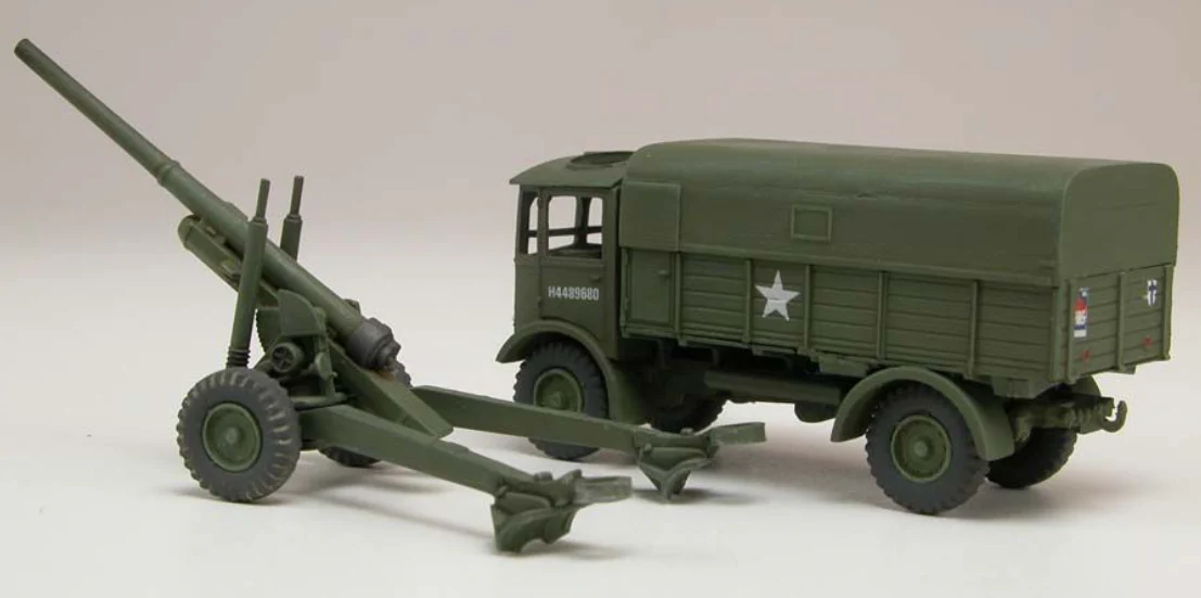A01314V AEC Matador & 5.5inch Gun Model Kit - Image 3
