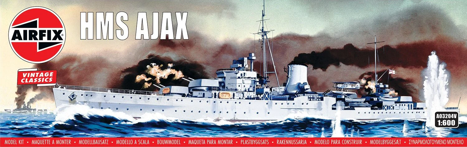 A03204V HMS Ajax Model Kit