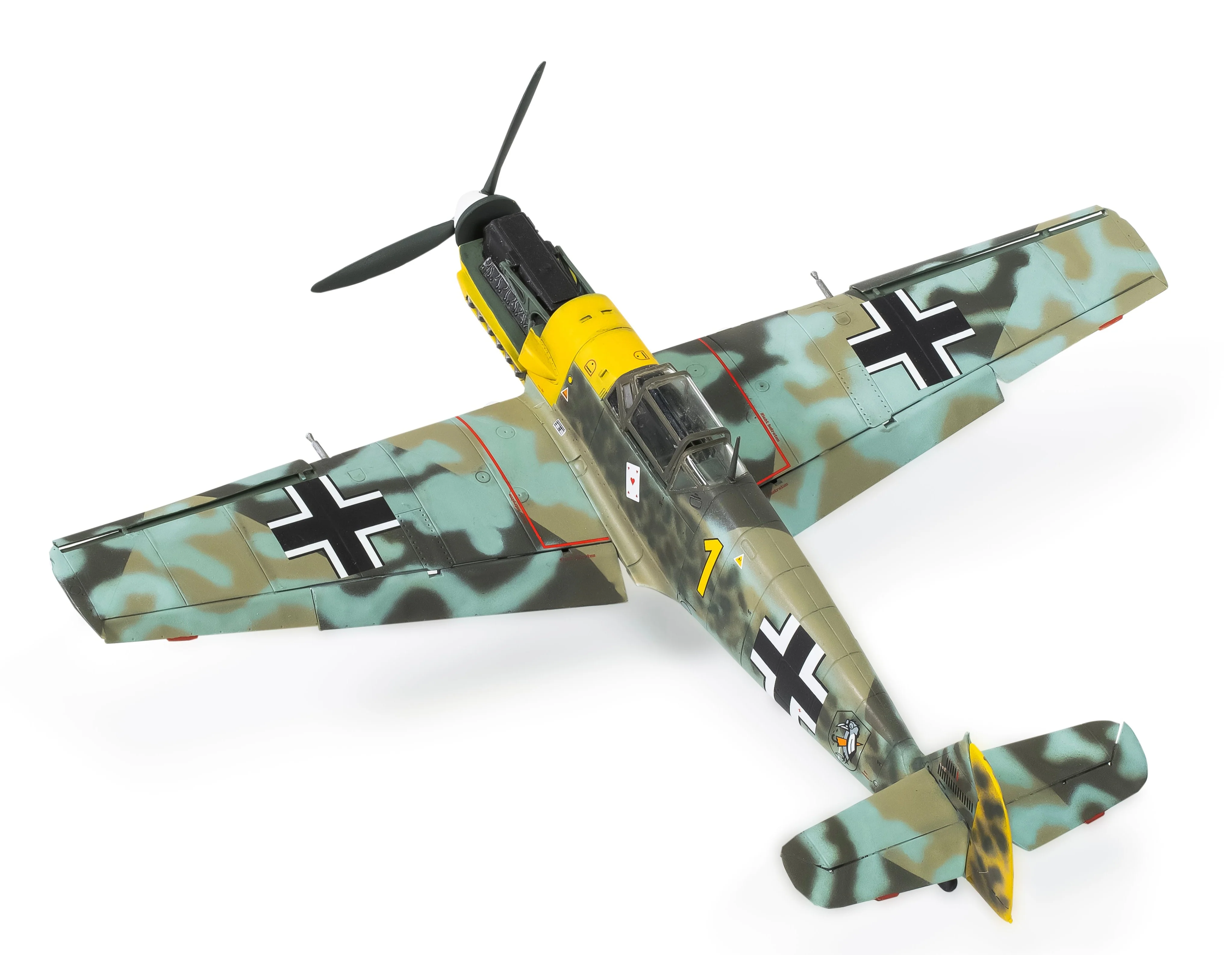 A05120B Messerschmitt Me109E-3/E-4 Model Kit - Image 4