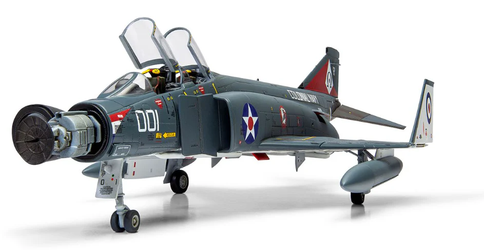 A06019A McDonnell Douglas Phantom FG.1/FGR.2 Model Kit - Image 7