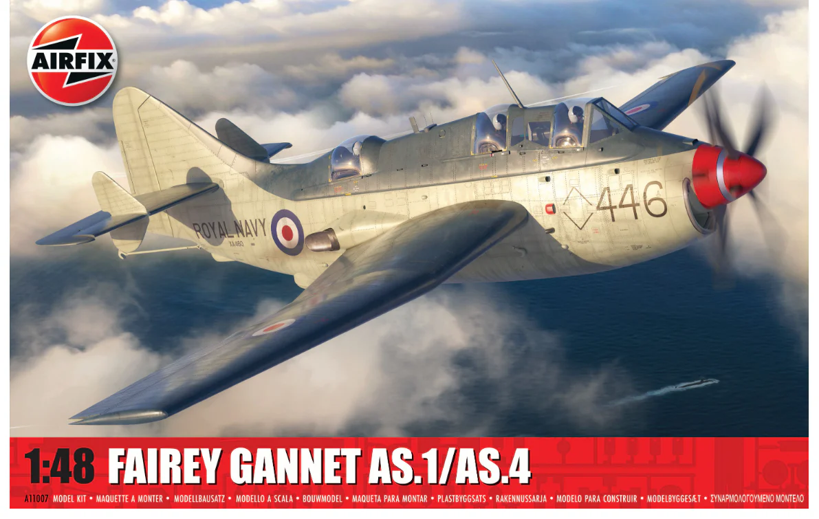 A11007 Fairey Gannet AS.1/AS.4 Model Kit