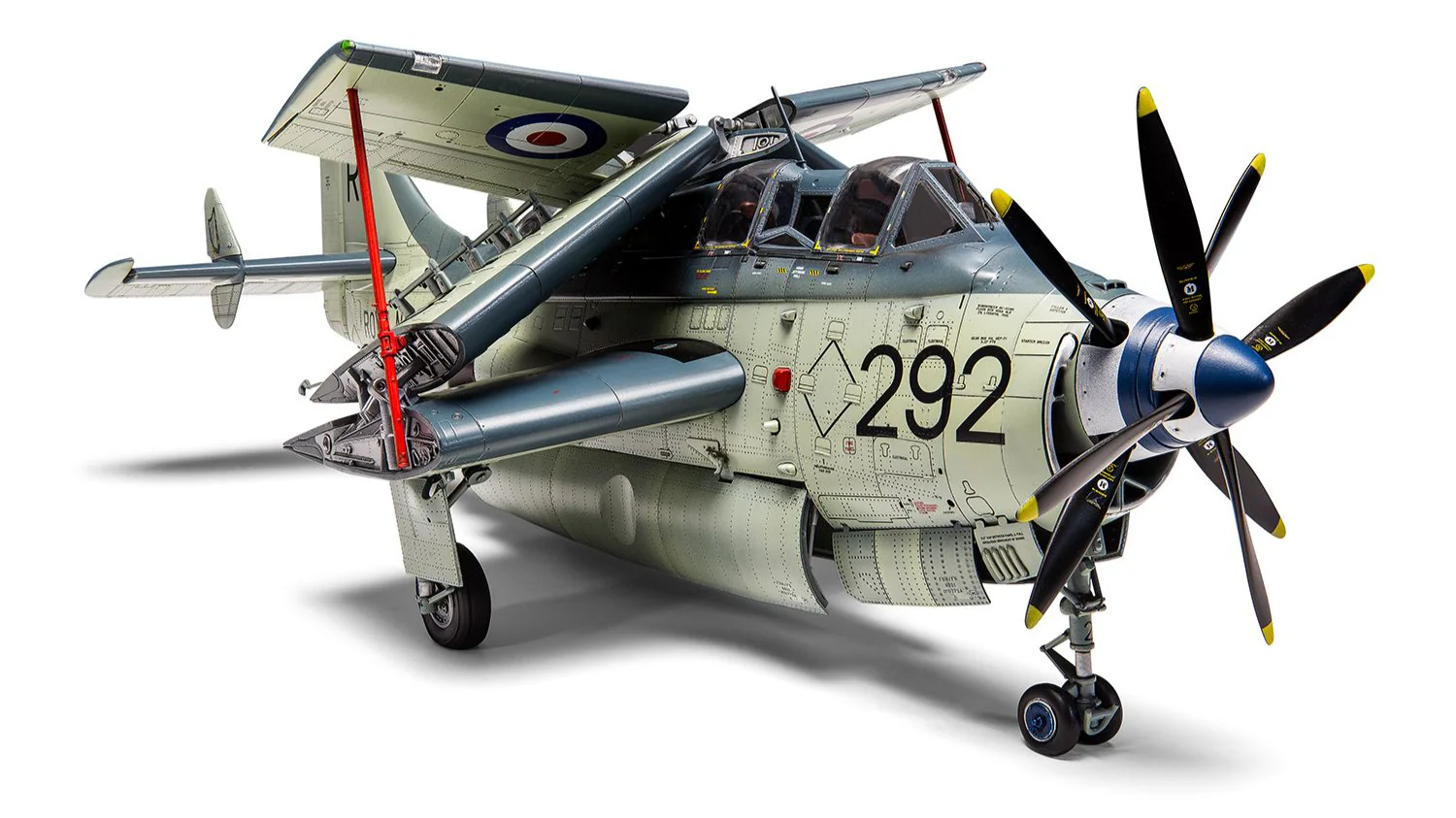 A11007 Fairey Gannet AS.1/AS.4 Model Kit - Image 8