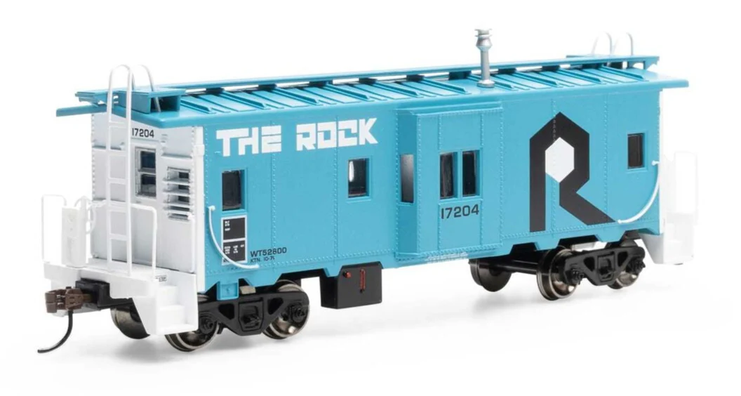 ATH90328 HO Bay Window Caboose, ROCK #17204