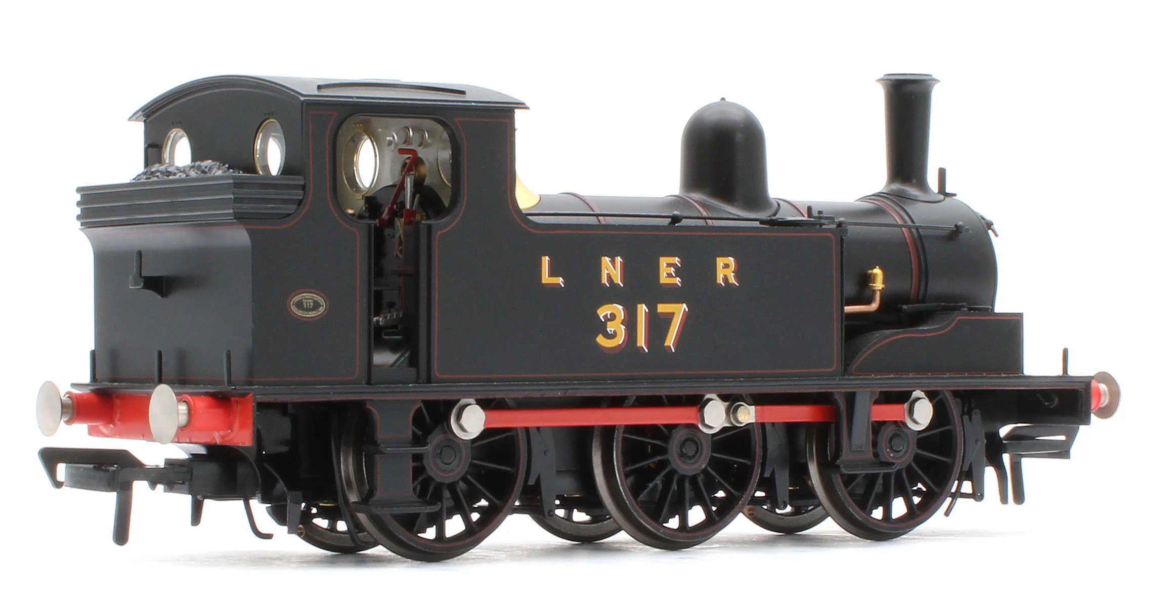 NER E (J71) 317 LNER Lined Black Steam Tank Locomotive - Image 4