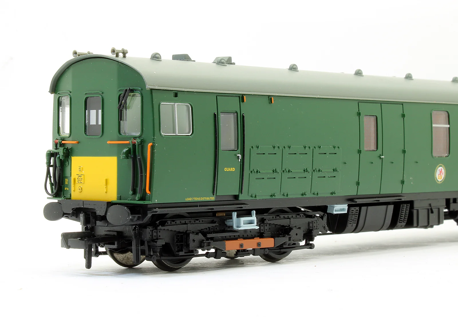 Pre-Owned Motor Luggage Van Late SR Multiple Unit Green With Yellow Warning Panel - Image 3