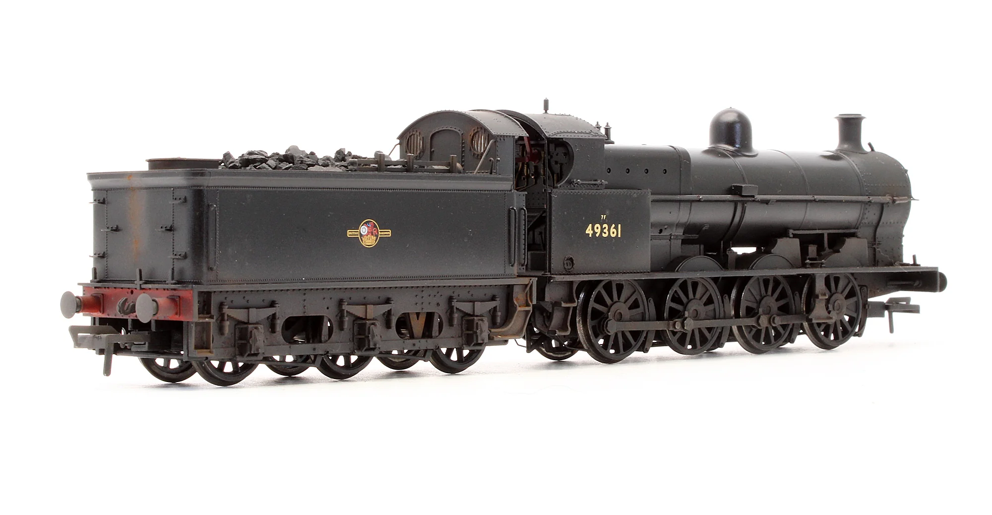 Pre-Owned 31-481 Class G2A 49361 BR Black Steam Locomotive - Custom Weathered - Renumbered - DCC Fitted - Image 2
