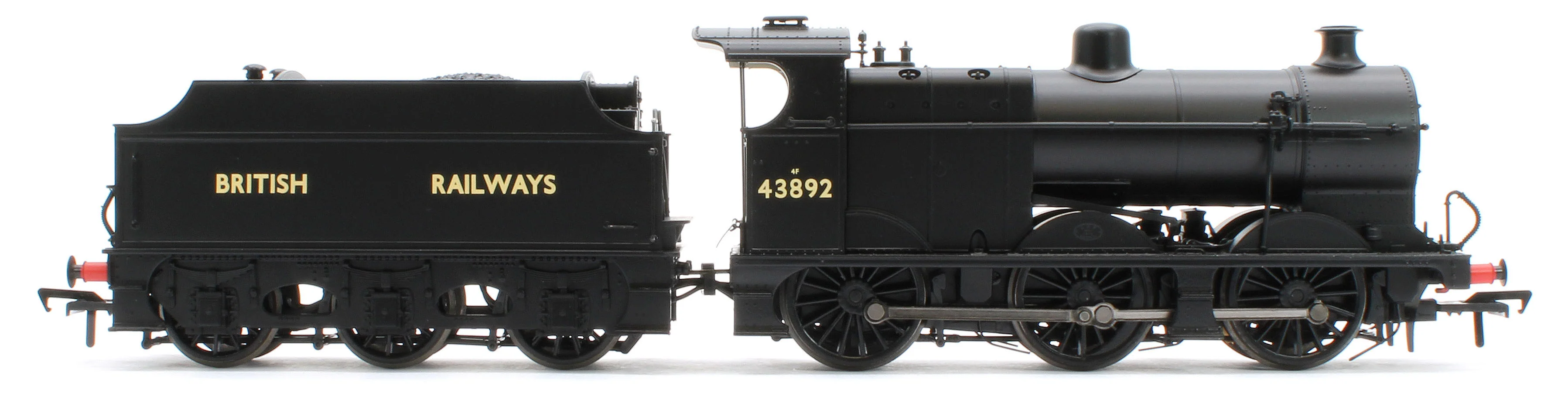 MR 3835 (4F) with Fowler Tender 43892 BR Black (British Railways) Steam Locomotive - DCC Sound - Image 5