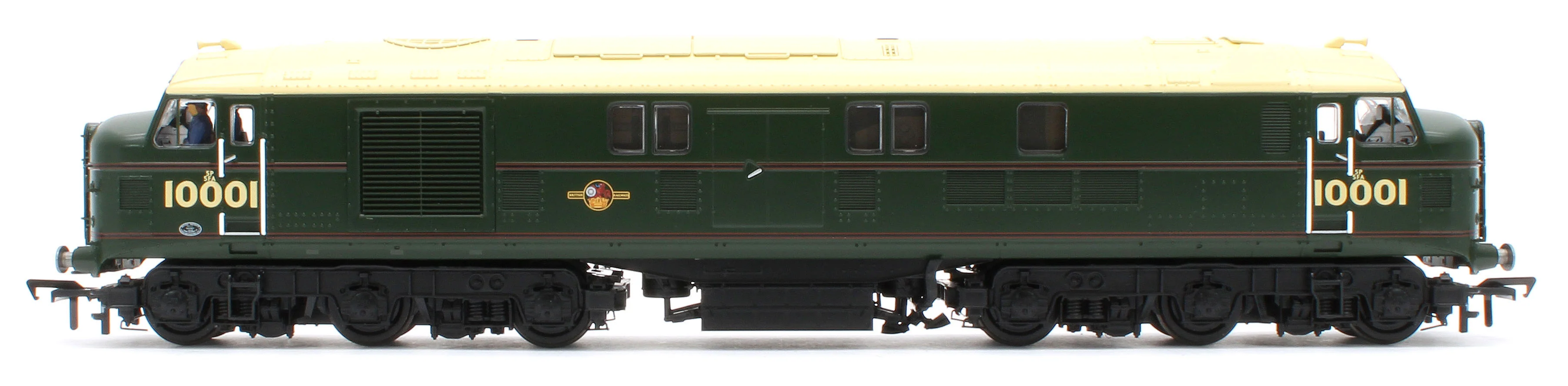LMS 10001 BR Lined Green (Late Crest) Diesel Locomotive - DCC Sound - Image 2