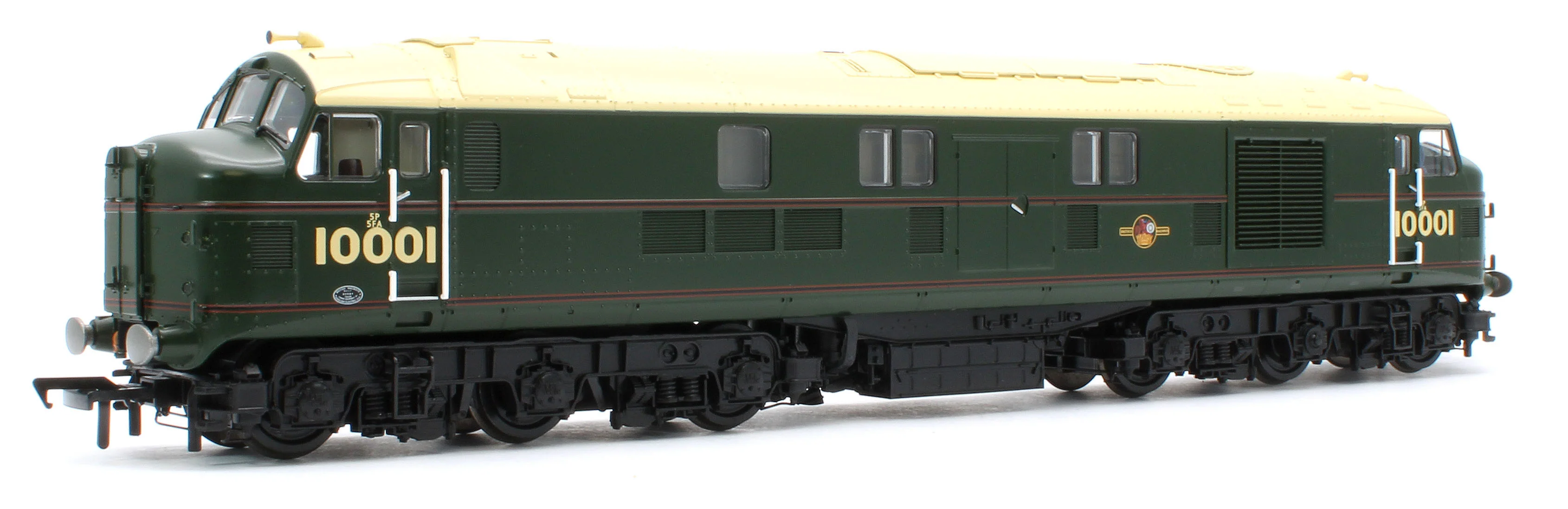 LMS 10001 BR Lined Green (Late Crest) Diesel Locomotive - DCC Sound - Image 4