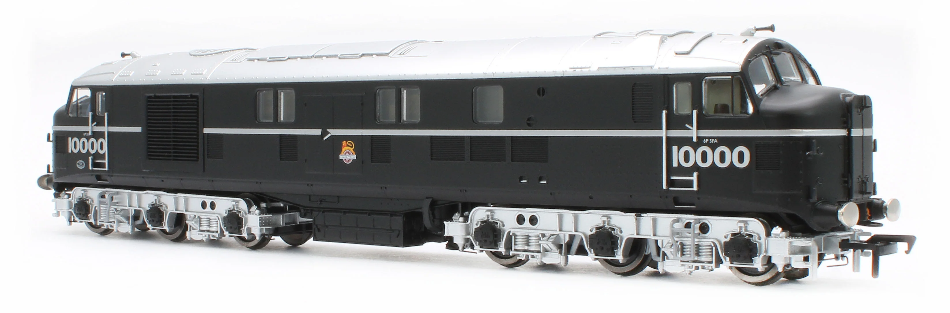 LMS 10000 BR Black (Early Emblem) Diesel Locomotive - DCC Sound - Image 3