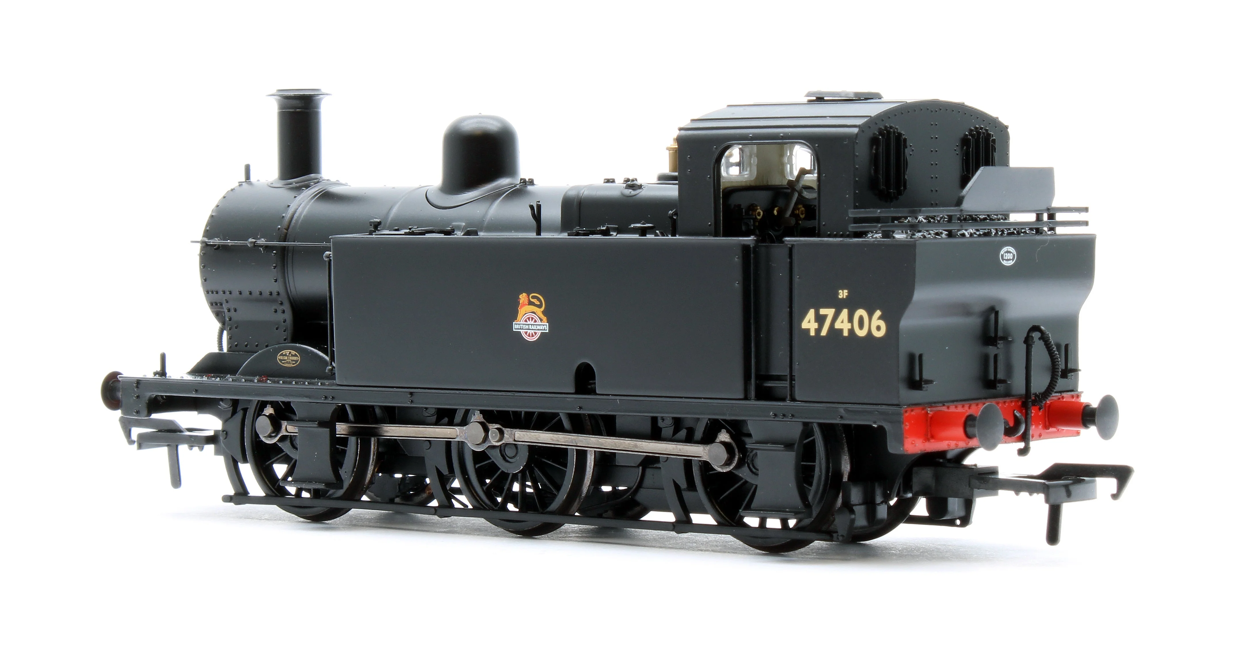 Pre-Owned 32-231B LMS Fowler 3F (Jinty) 47406 BR Black (Early Emblem) Steam Locomotive - Image 4