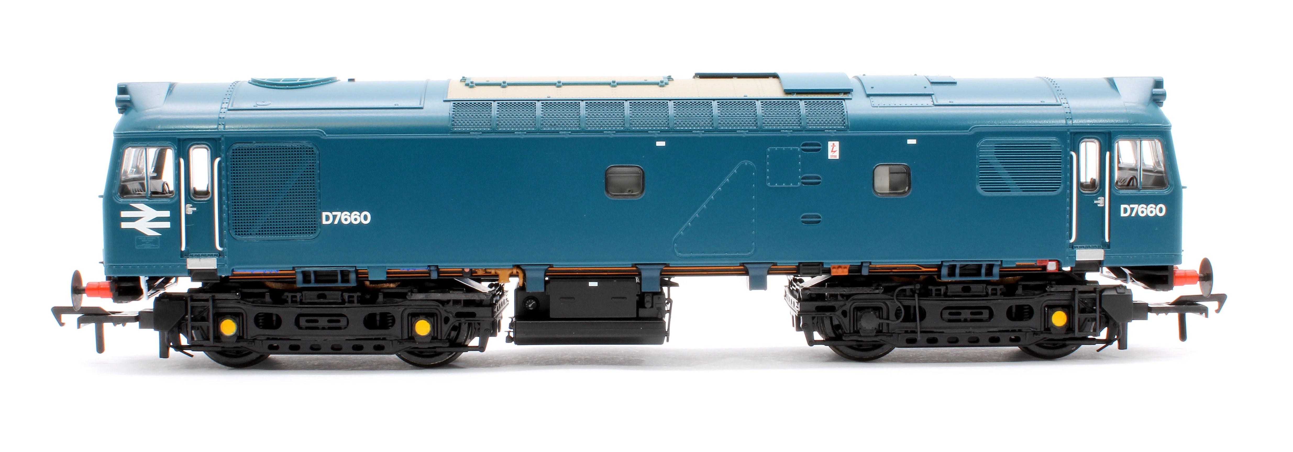 Pre-Owned Class 25/3 D7660 BR Blue (Small Yellow Panels) Diesel Locomotive - Image 6