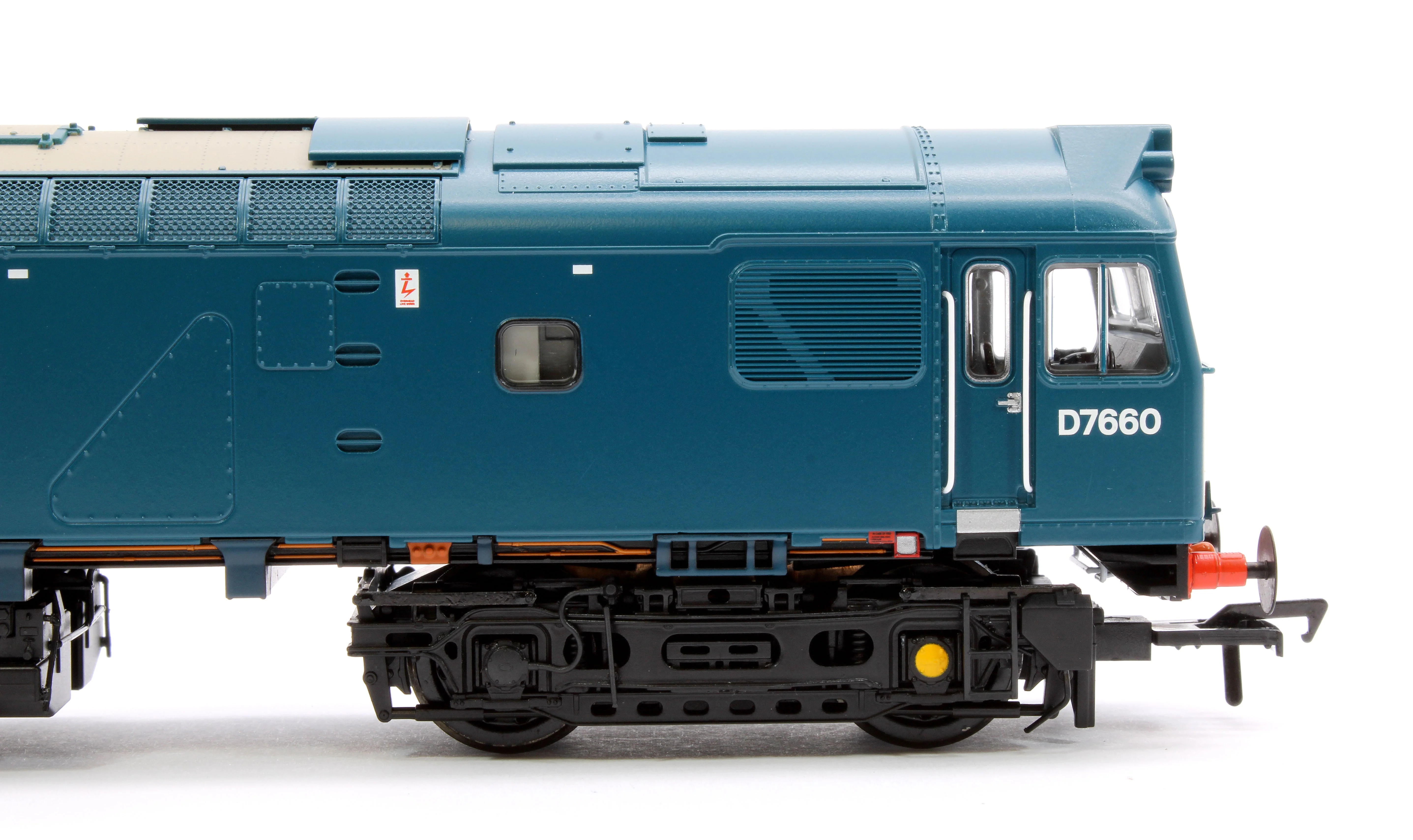 Pre-Owned Class 25/3 D7660 BR Blue (Small Yellow Panels) Diesel Locomotive - Image 8