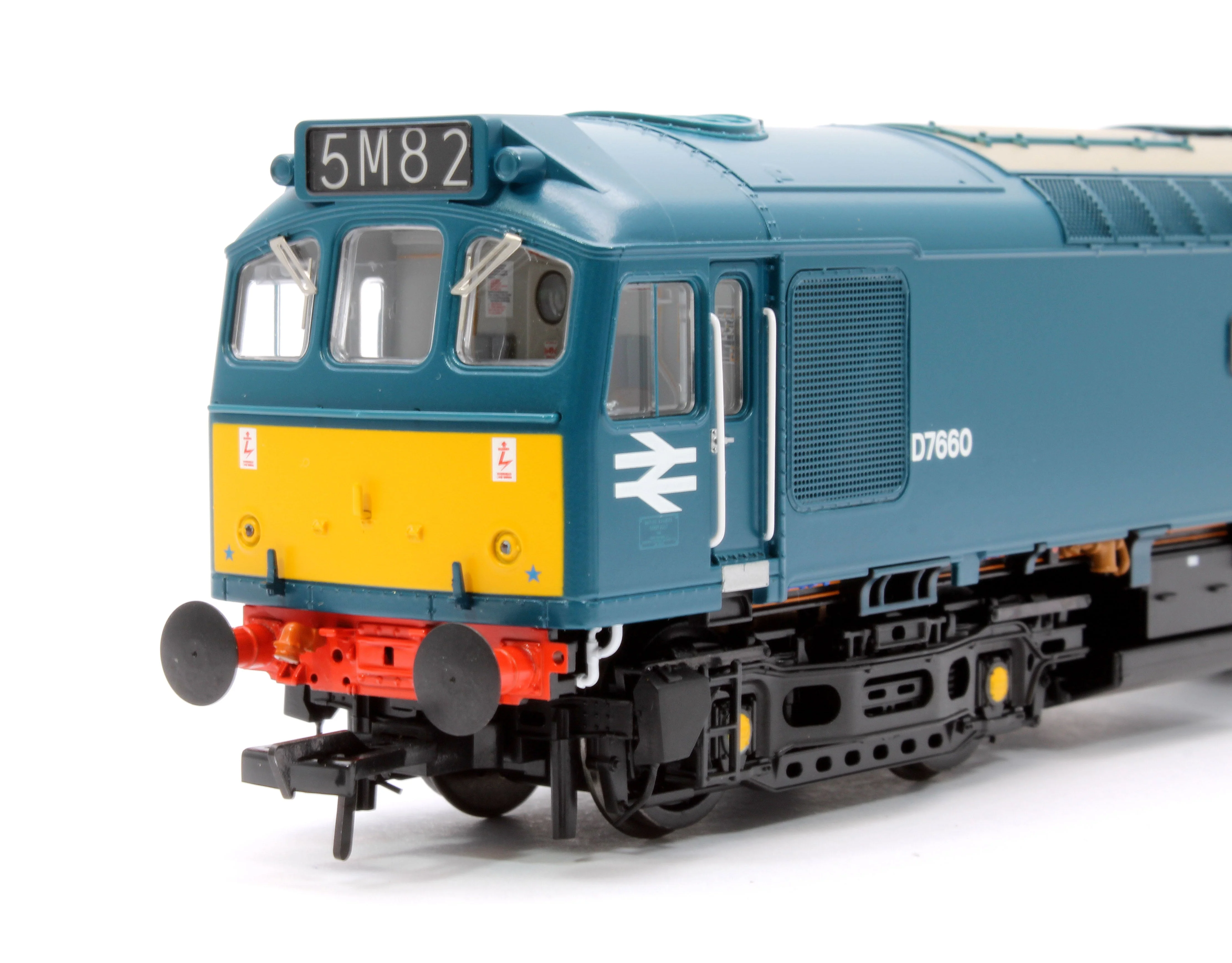 Pre-Owned Class 25/3 D7660 BR Blue (Small Yellow Panels) Diesel Locomotive - Image 9