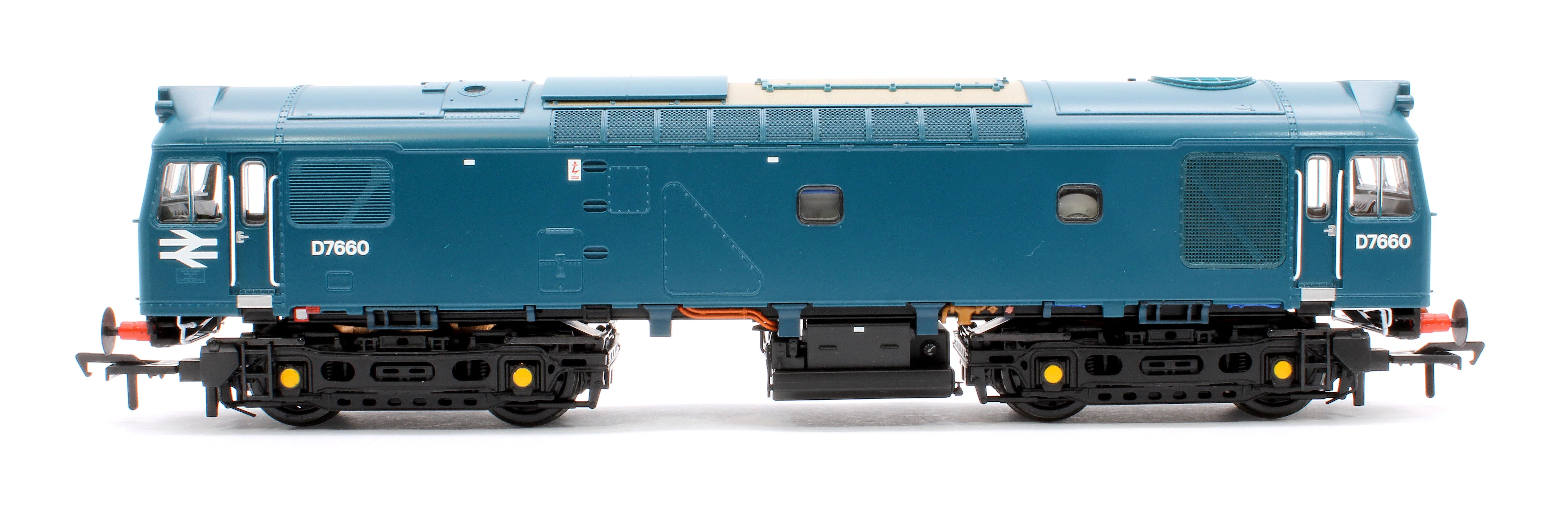 32-333SF Class 25/3 D7660 BR Blue (Small Yellow Panels) Diesel Locomotive - DCC Sound - Image 5