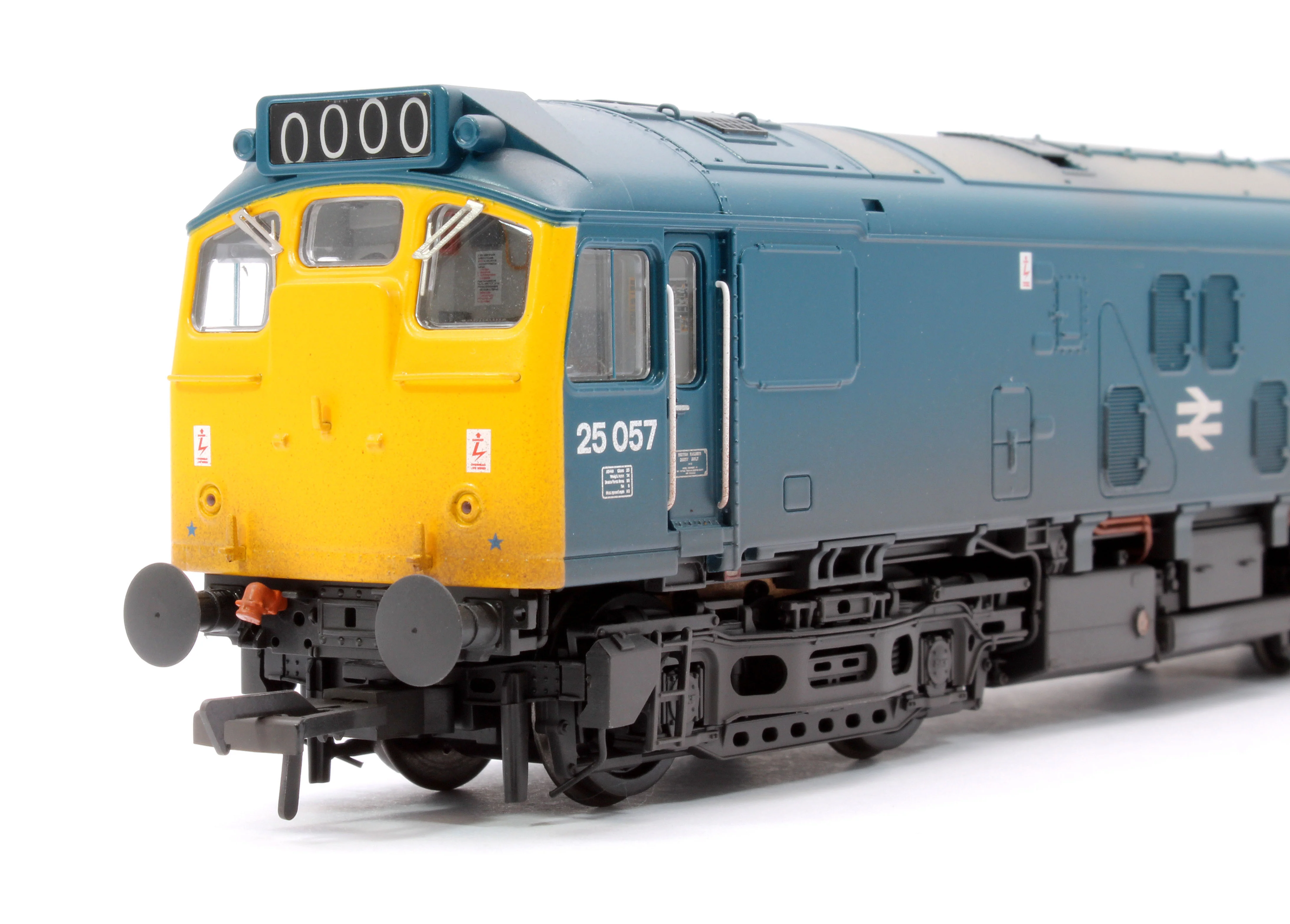 32-340SFX Class 25/1 25057 BR Blue Diesel Locomotive - DCC Sound Deluxe & Weathered - Image 8