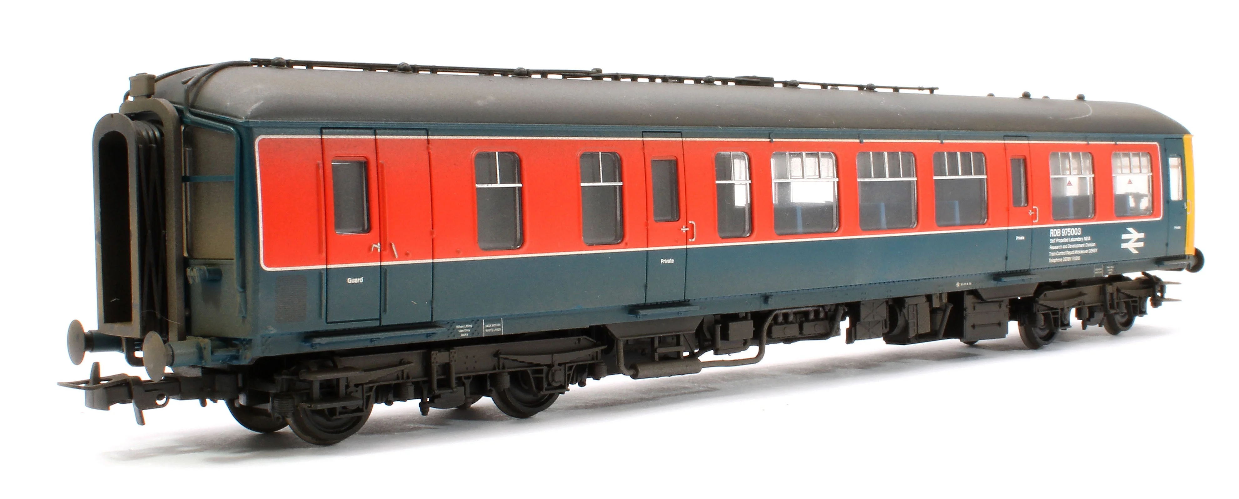 Pre-Owned 32-515Z Custom Weathered Derby Lightweight 2-Car BEMU 'Test Unit Gemini' BR RTC (Original) - Image 5