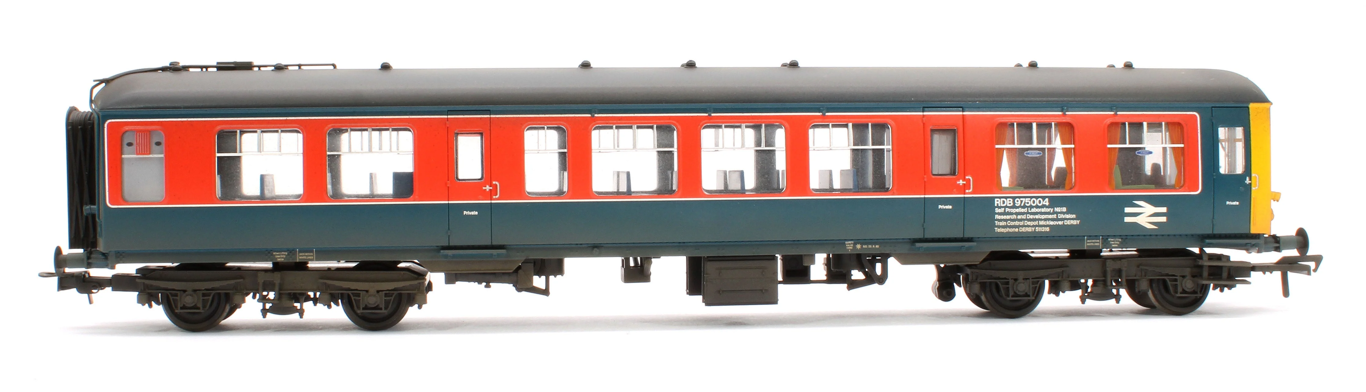 Pre-Owned 32-515Z Custom Weathered Derby Lightweight 2-Car BEMU 'Test Unit Gemini' BR RTC (Original) - Image 7