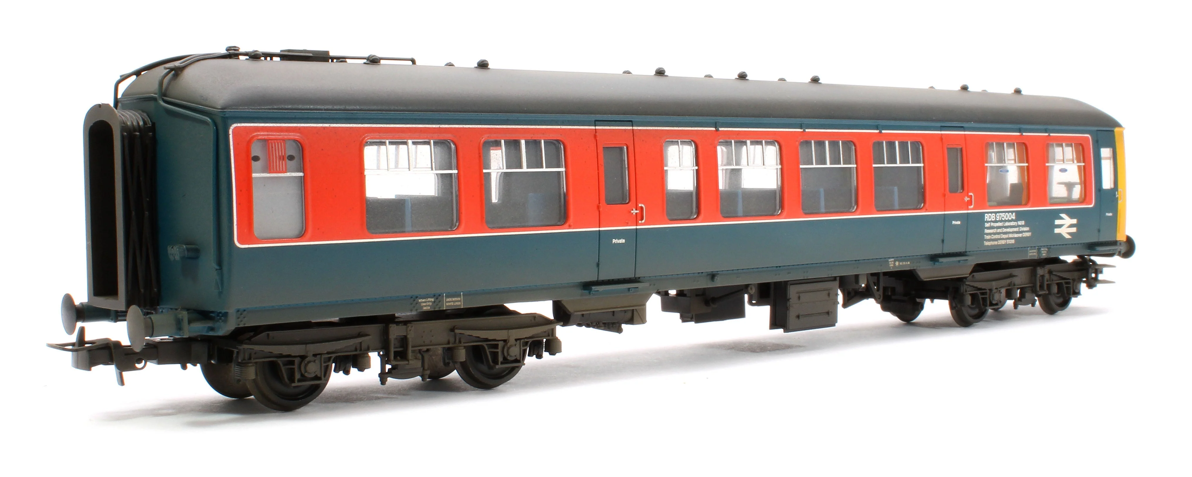 Pre-Owned 32-515Z Custom Weathered Derby Lightweight 2-Car BEMU 'Test Unit Gemini' BR RTC (Original) - Image 8
