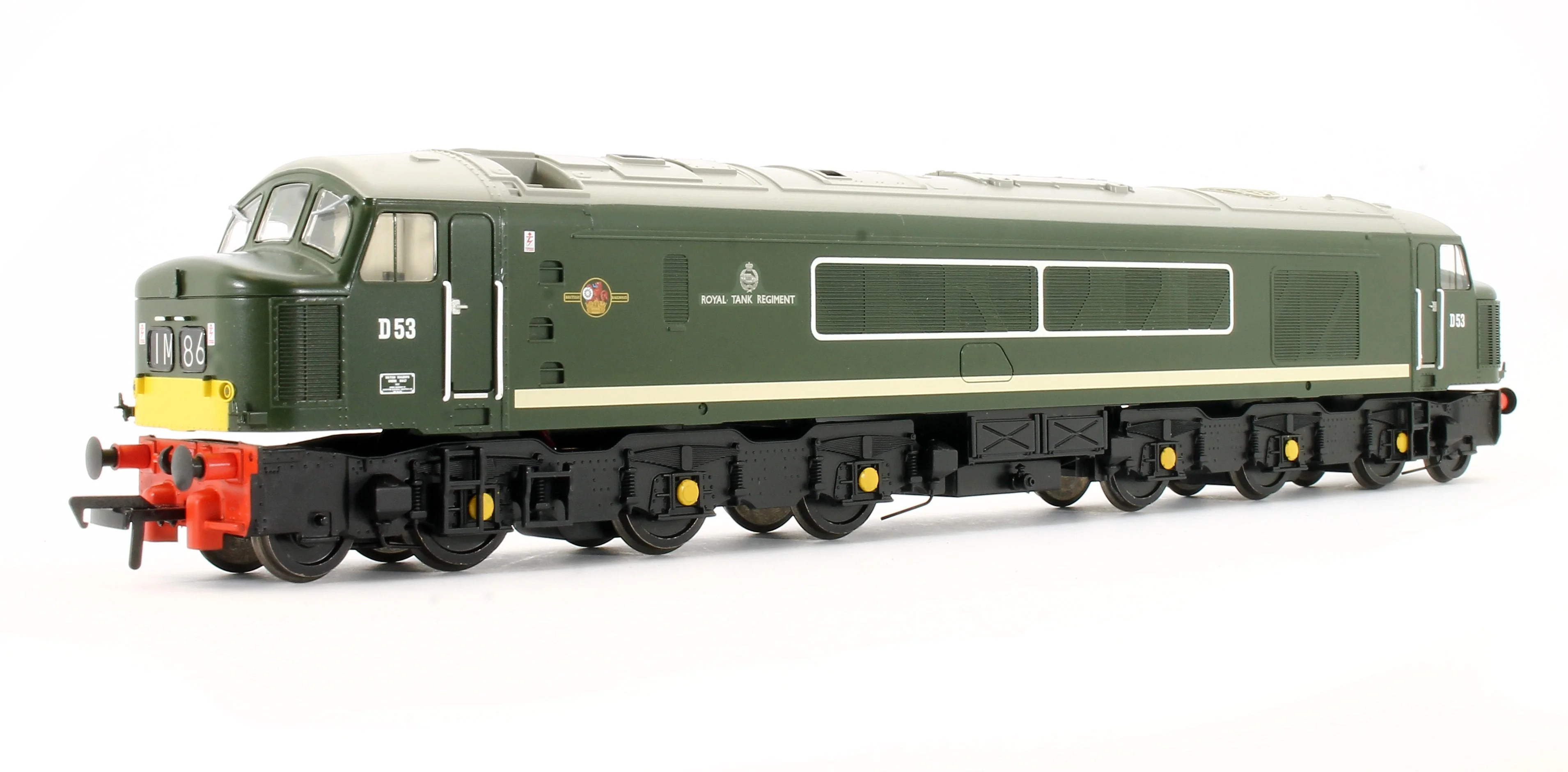 Pre-Owned 32-682SF Class 45/0 Centre Headcode D53 'Royal Tank Regiment' BR Green (Small Yellow Panels) Diesel Locomotive - DCC Sound