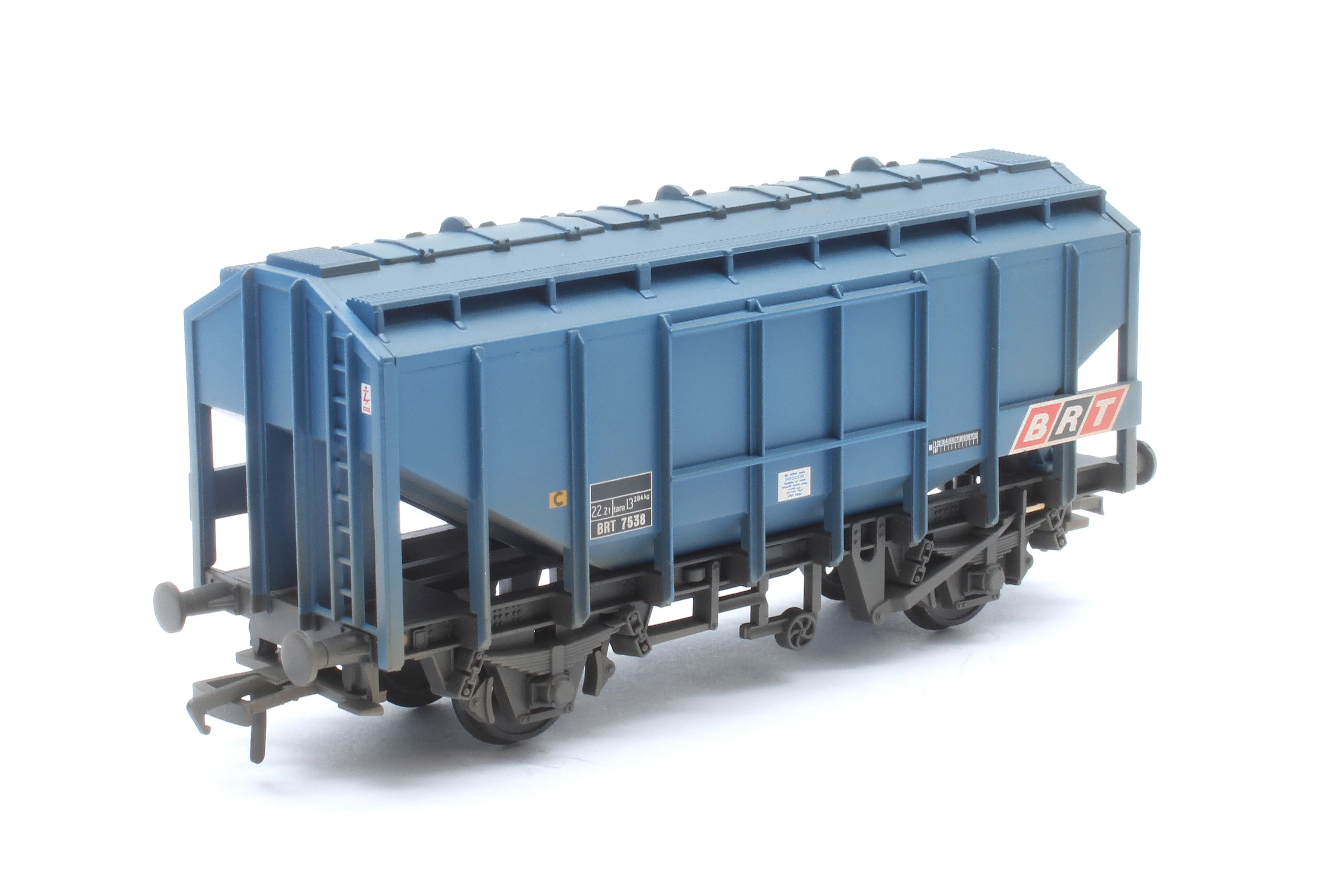 35 Ton PAA Ex-Bulk Grain Wagon BRT Blue No. BRT 7538 - Weathered - Image 5