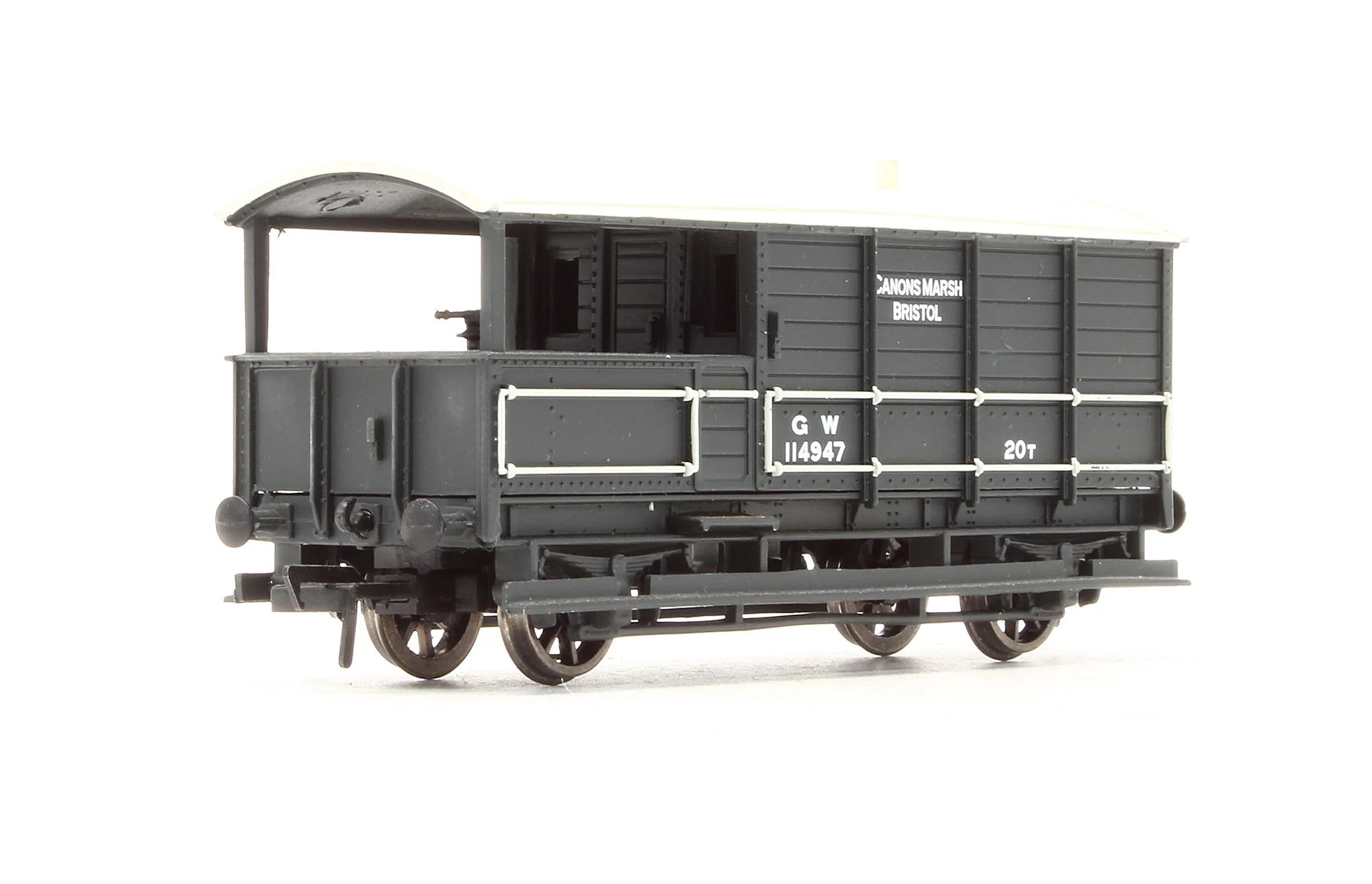 Pre-Owned 33-309 20 Ton Toad Brake Van GWR Grey No.114947 - Image 2
