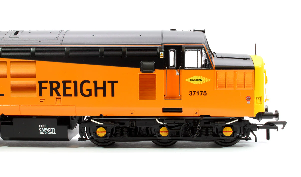 Pre-Owned 35-310SF Class 37/0 Centre Headcode 37175 Colas Rail Diesel Locomotive (DCC Sound) - Image 7