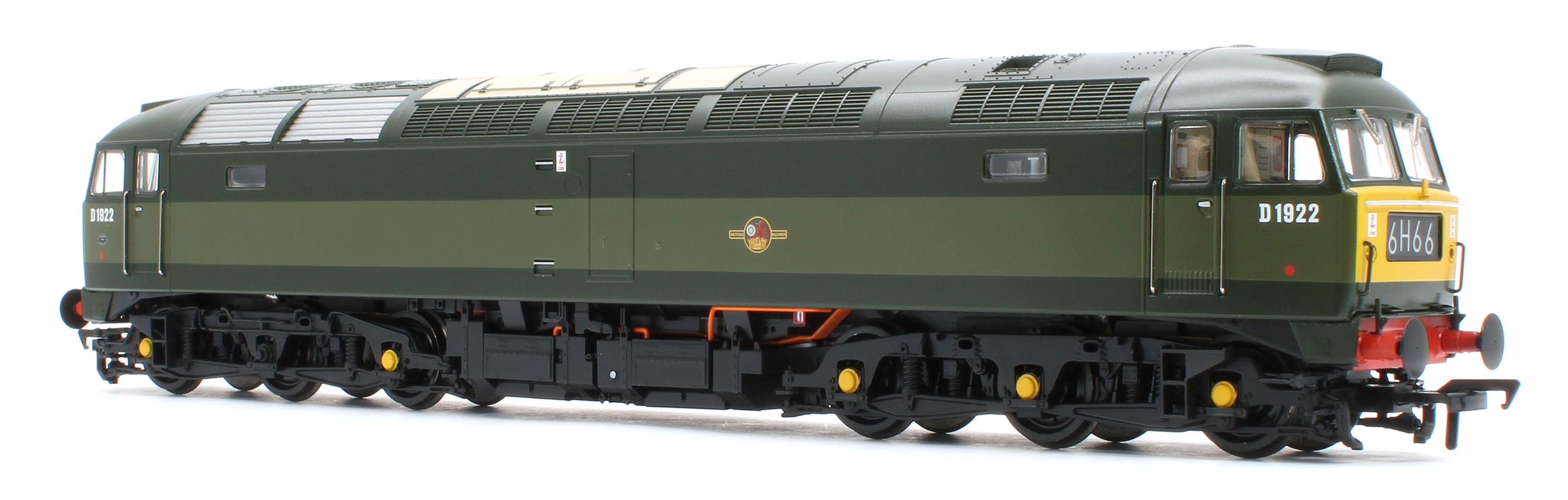 Class 47/0 D1922 BR Two-Tone Green (Small Yellow Panels) Diesel Locomotive - DCC Sound - Image 3