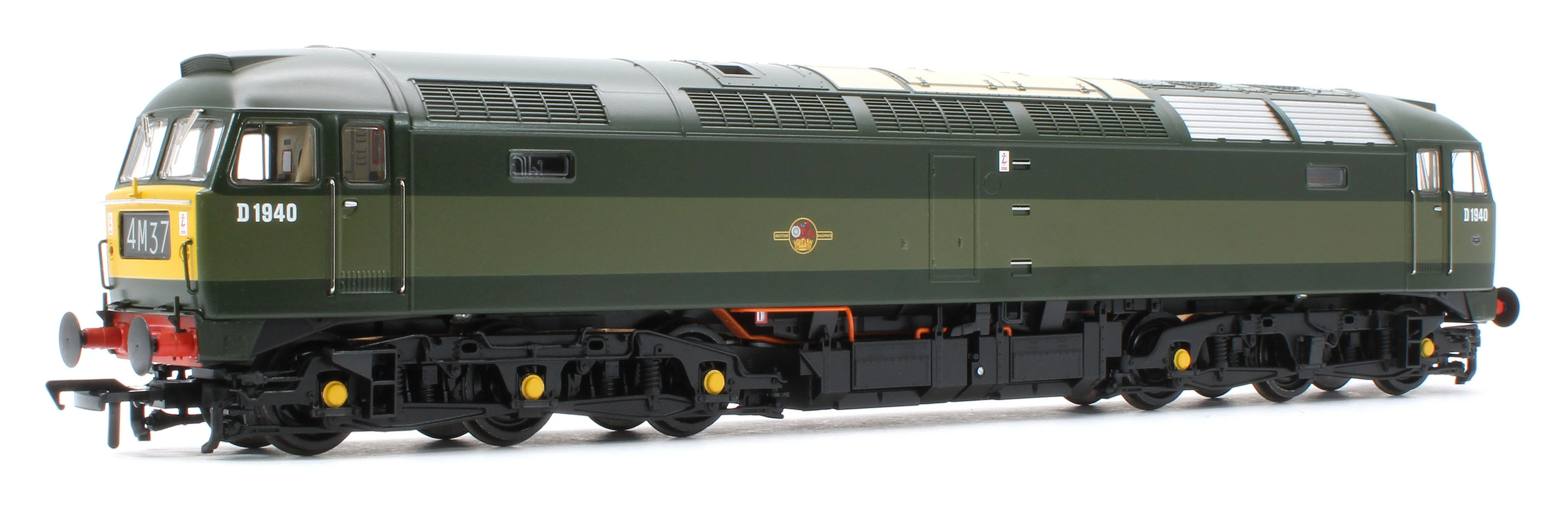 Class 47/0 D1940 BR Two-Tone Green (Small Yellow Panels) Diesel Locomotive - DCC Sound Deluxe - Image 4