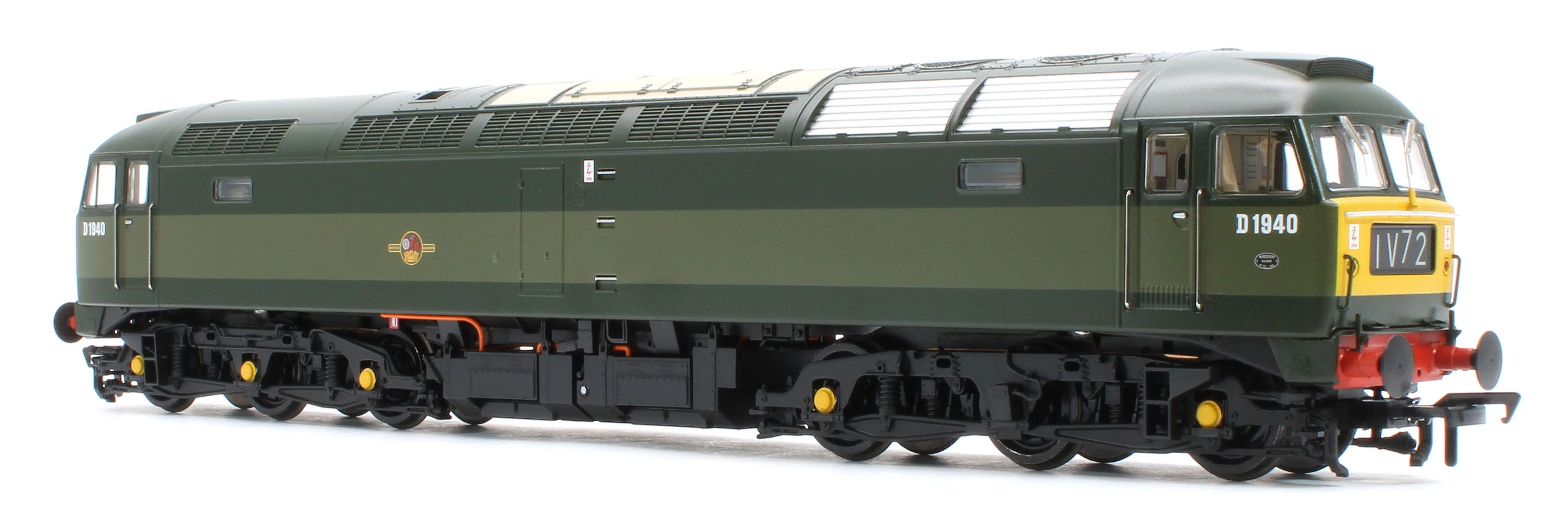 Class 47/0 D1940 BR Two-Tone Green (Small Yellow Panels) Diesel Locomotive - DCC Sound Deluxe - Image 5