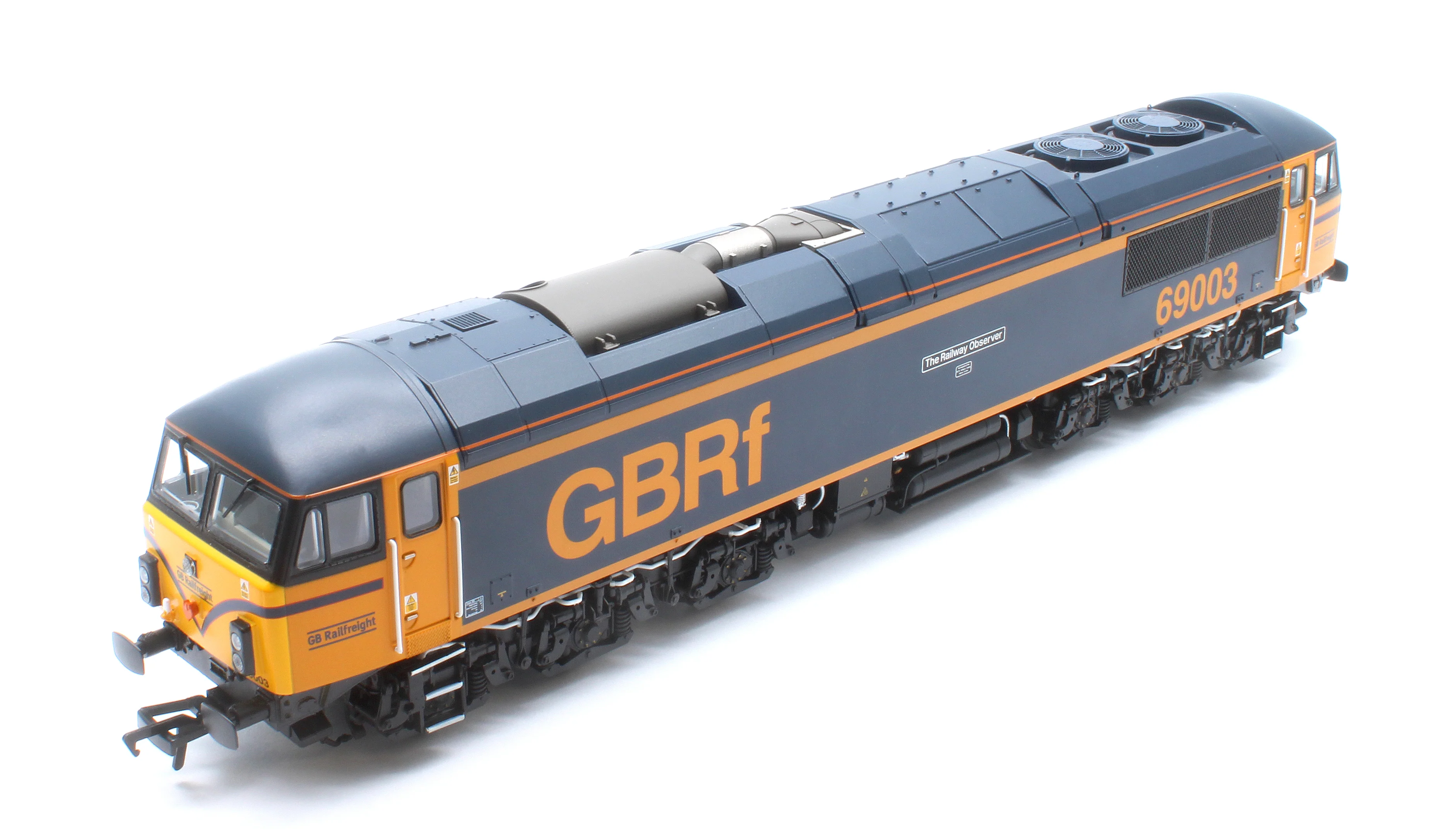 35-778SF Class 69 69003 'The Railway Observer' GBRf Diesel Locomotive - DCC Sound - Image 8