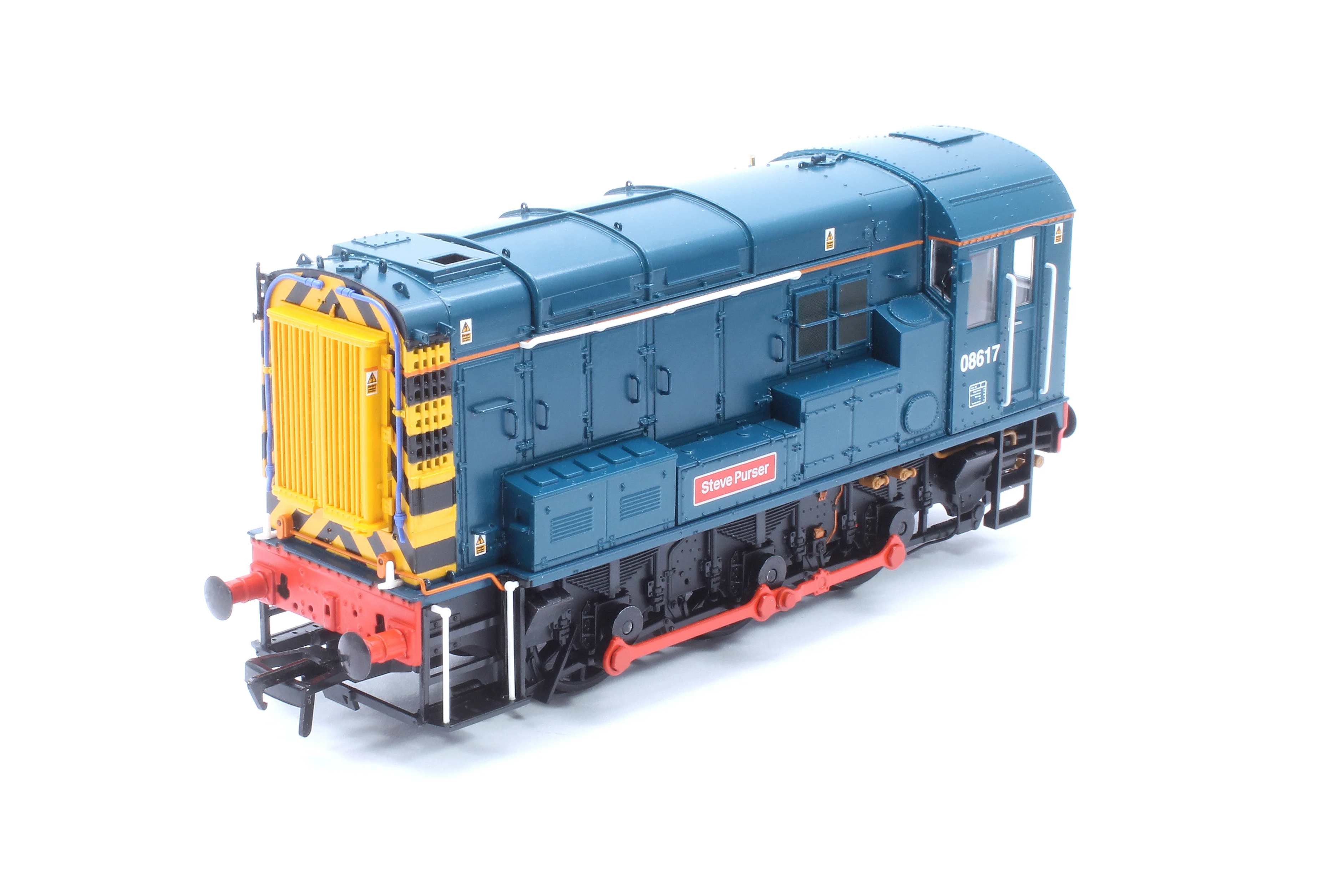 35-915SFX Class 08 08617 'Steve Purser' BR Blue Diesel Locomotive - Deluxe DCC Sound - Image 8