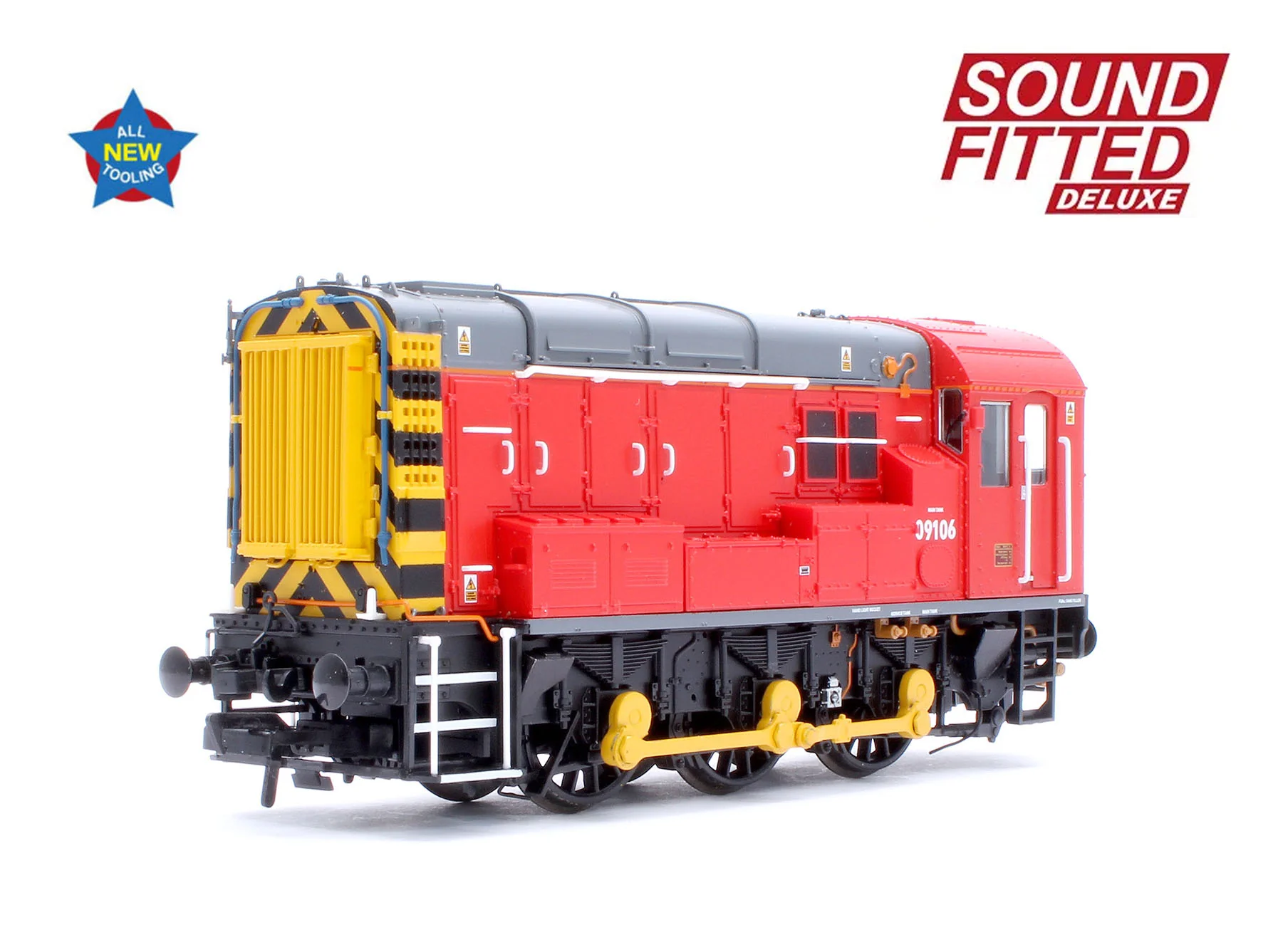35-930SFX Class 09 09106 DB Red (Unbranded) Diesel Locomotive - Deluxe DCC Sound