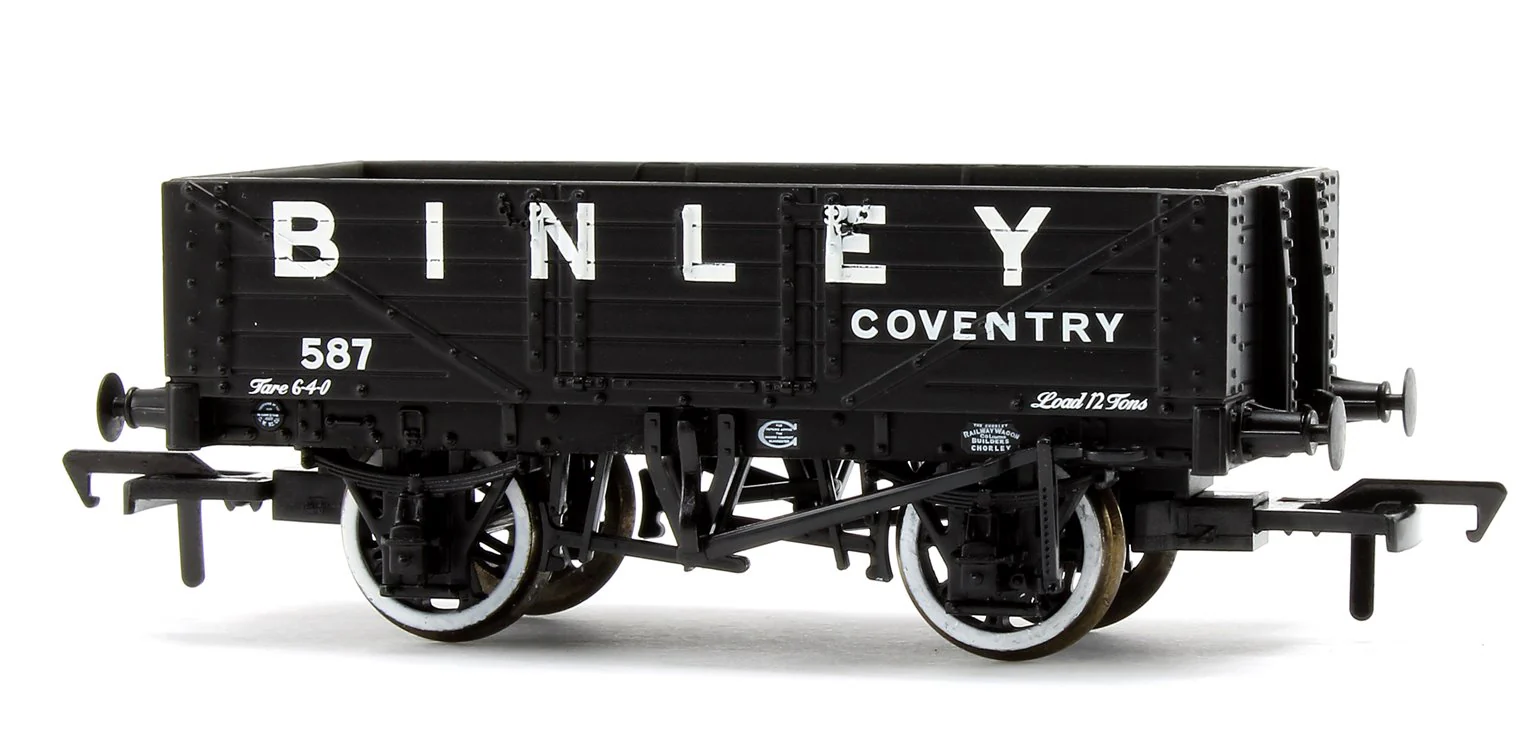 5 Plank Wagon Wooden Floor 'Binley' Black No.587 - Image 2