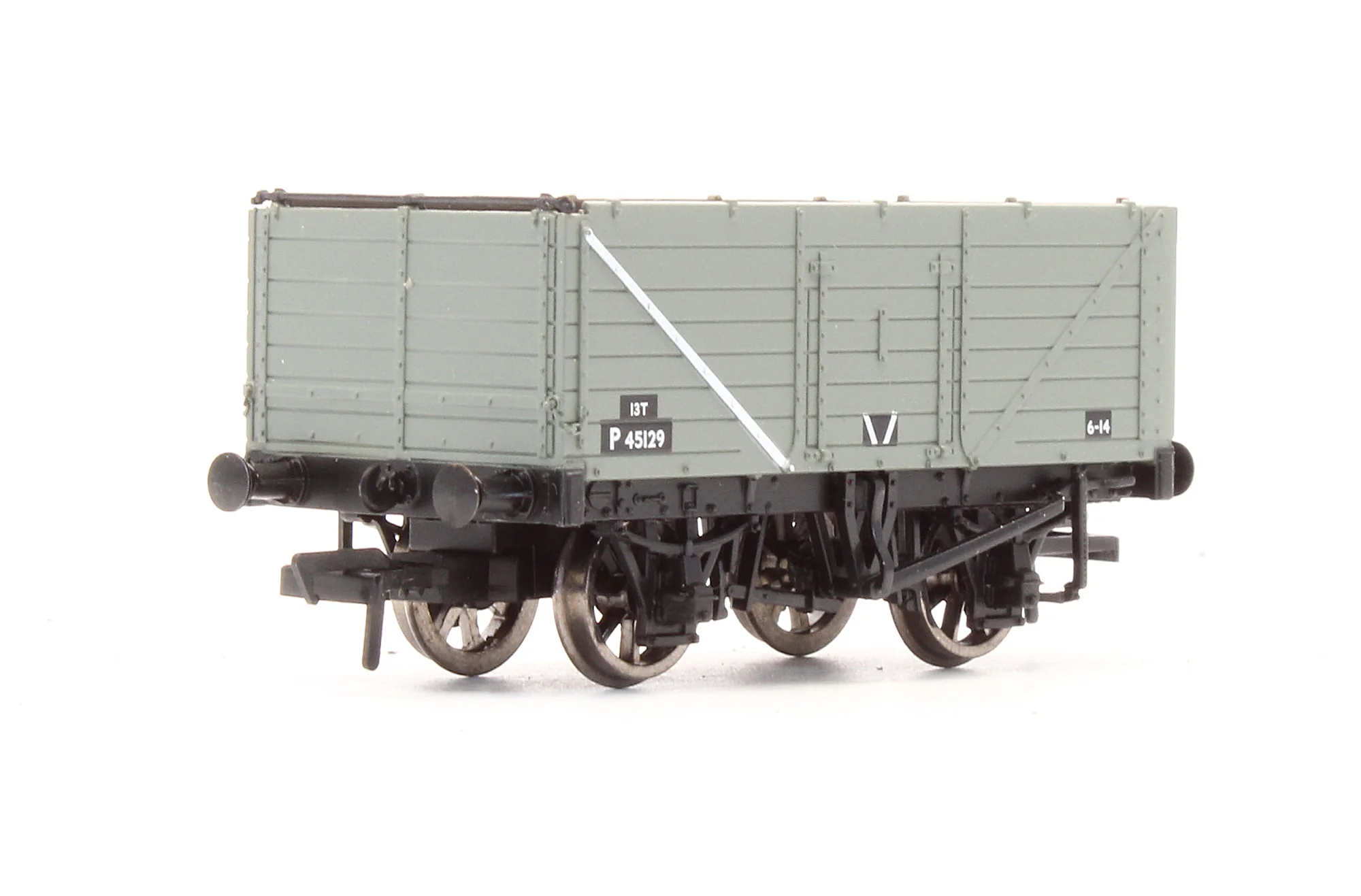 Pre-Owned 37-081E 7 Plank Wagon BR Grey 'P45129' - Image 2