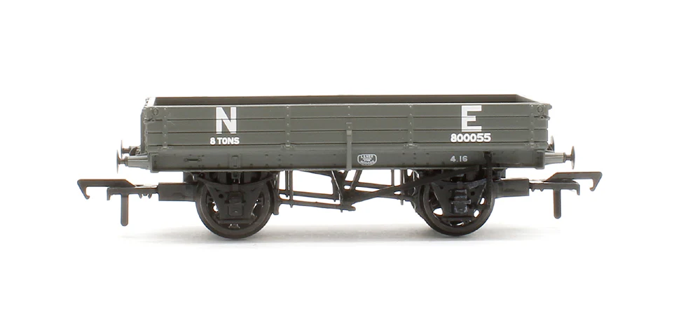 37-944 3 Plank Wagon North Eastern Railway 'NE' Grey No.800055 - Image 3
