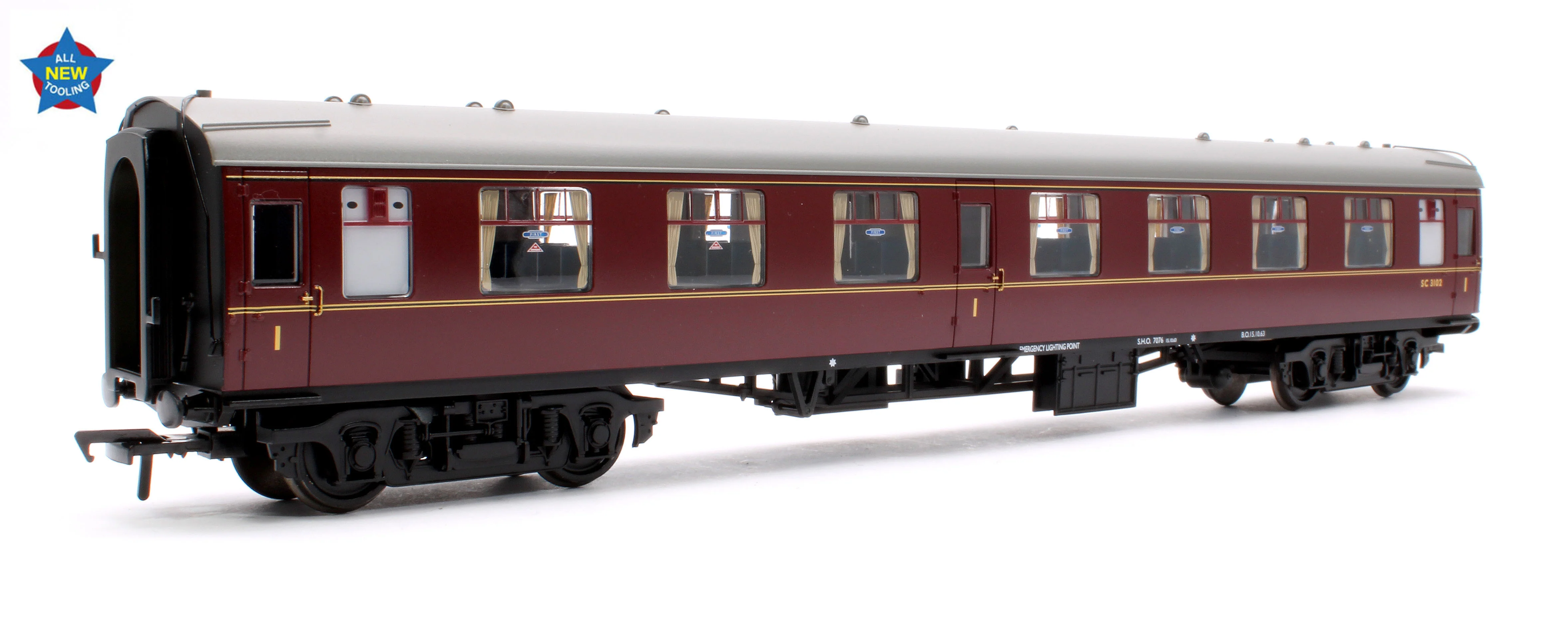 39-826 BR MK1 FO First Open BR Maroon No. SC3102