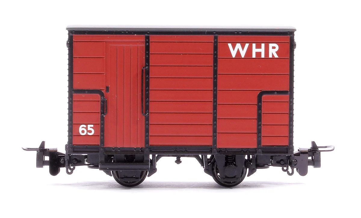 393-102 RNAD Enclosed-End Brake Van WHR Red No. 65 - Image 2