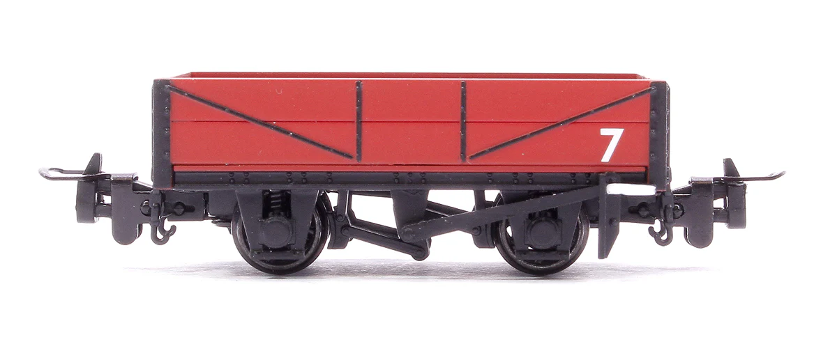 393-151 RNAD Rebuilt Open Wagon Welsh Highland Railway Red 7 - Image 2